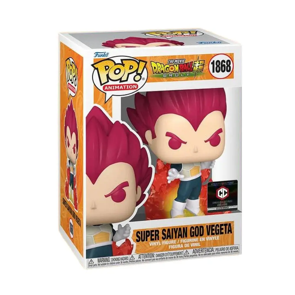 Funko Pop! Dragon Ball Super: Broly - Super Saiyan God Vegeta 1