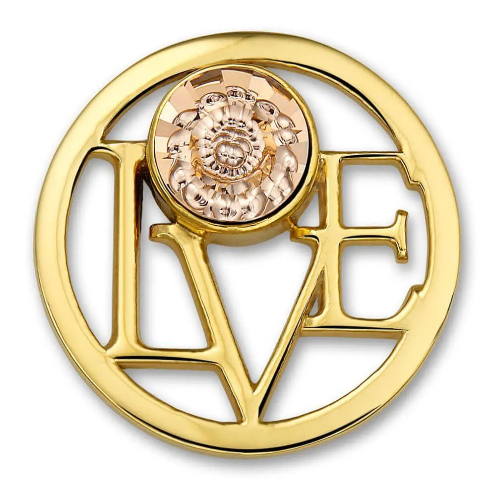 Love Caramel Charm With Swavorski Crystal Elements 1