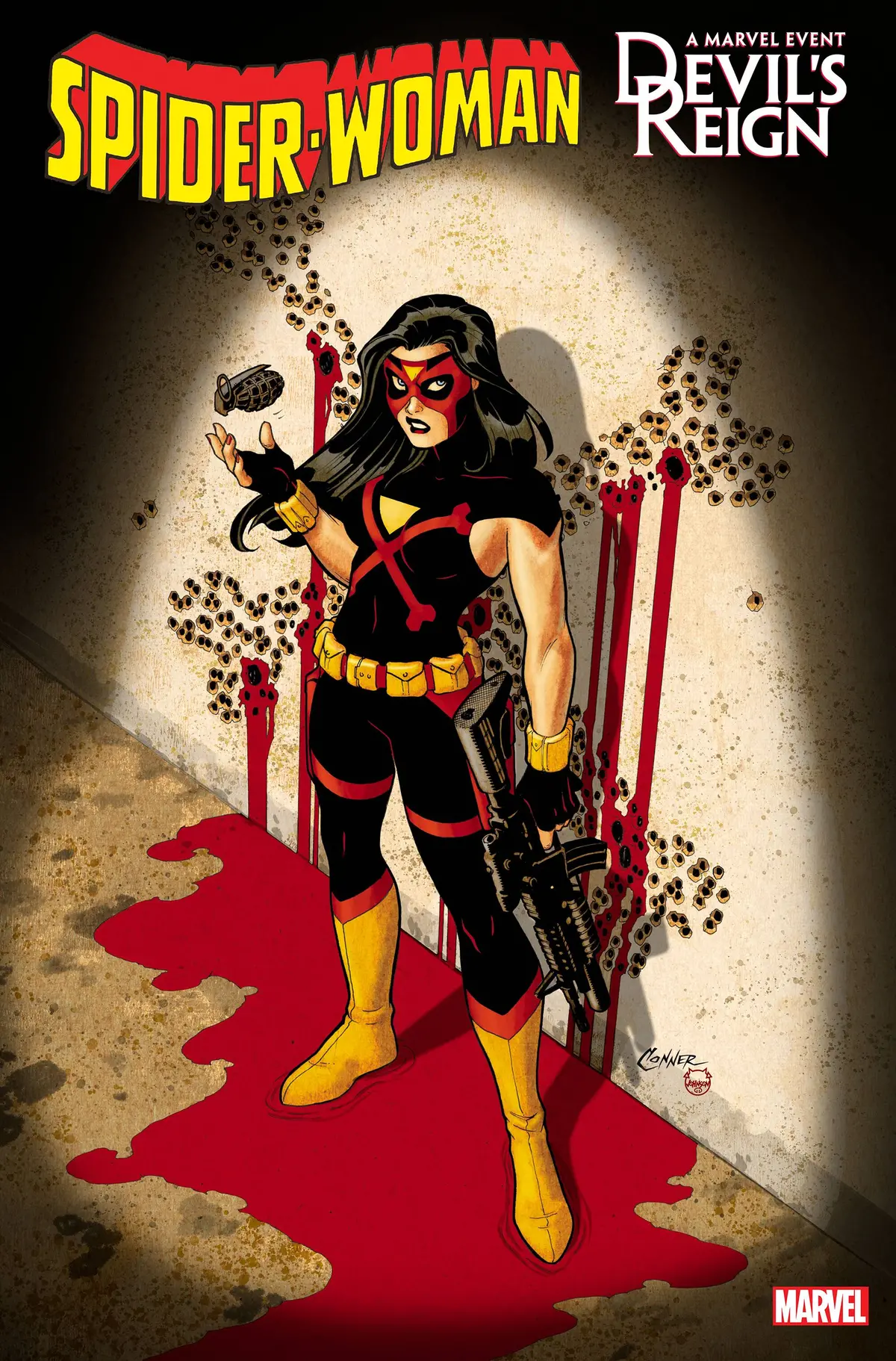 Spider-Woman #18 Conner Devils Reign Villain Var 1