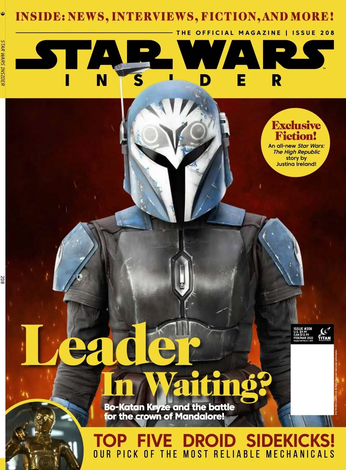 Star Wars Insider #208 Newsstand Ed 1