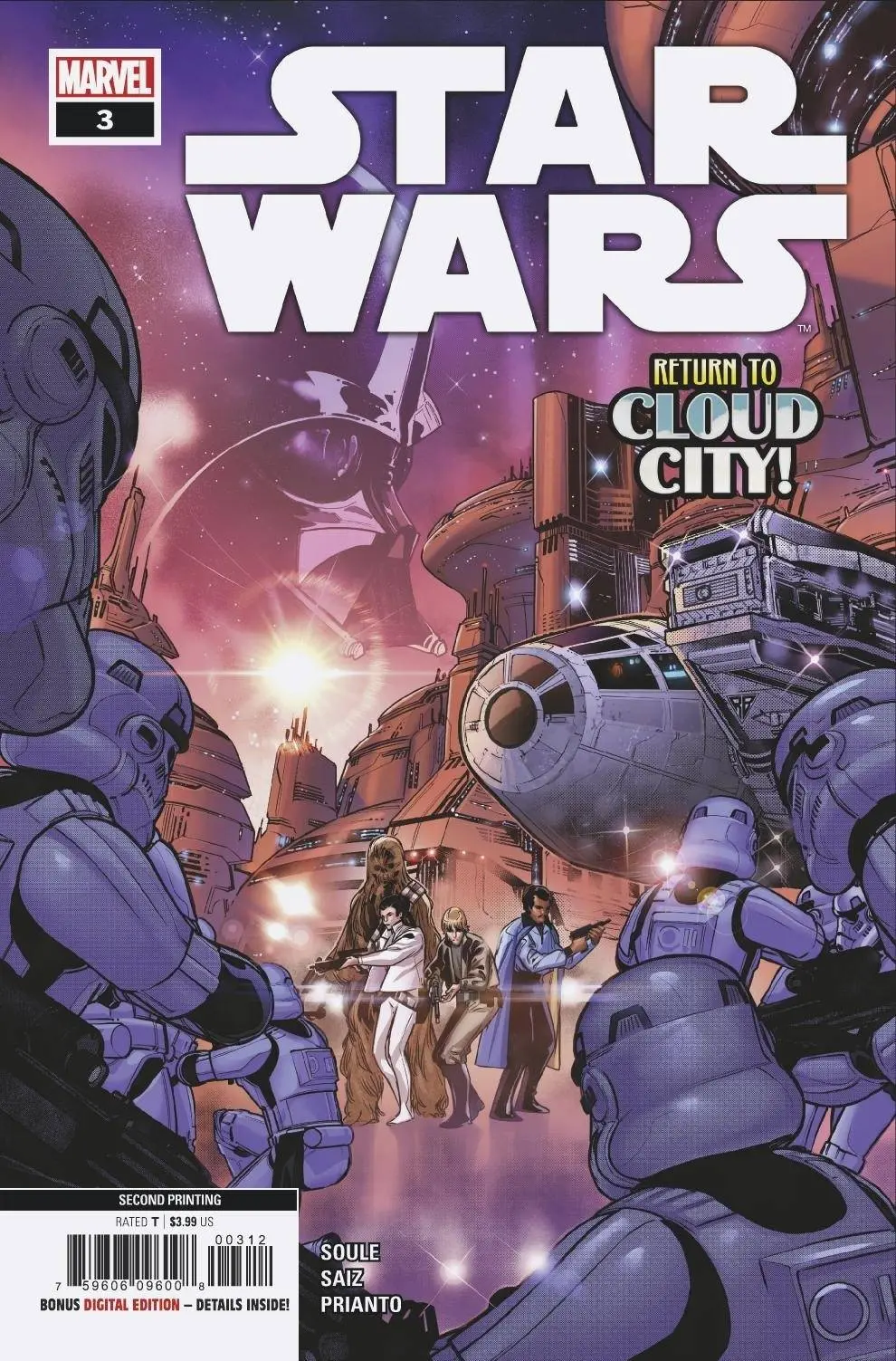 Star Wars #3 2Nd Ptg Silva Var 1