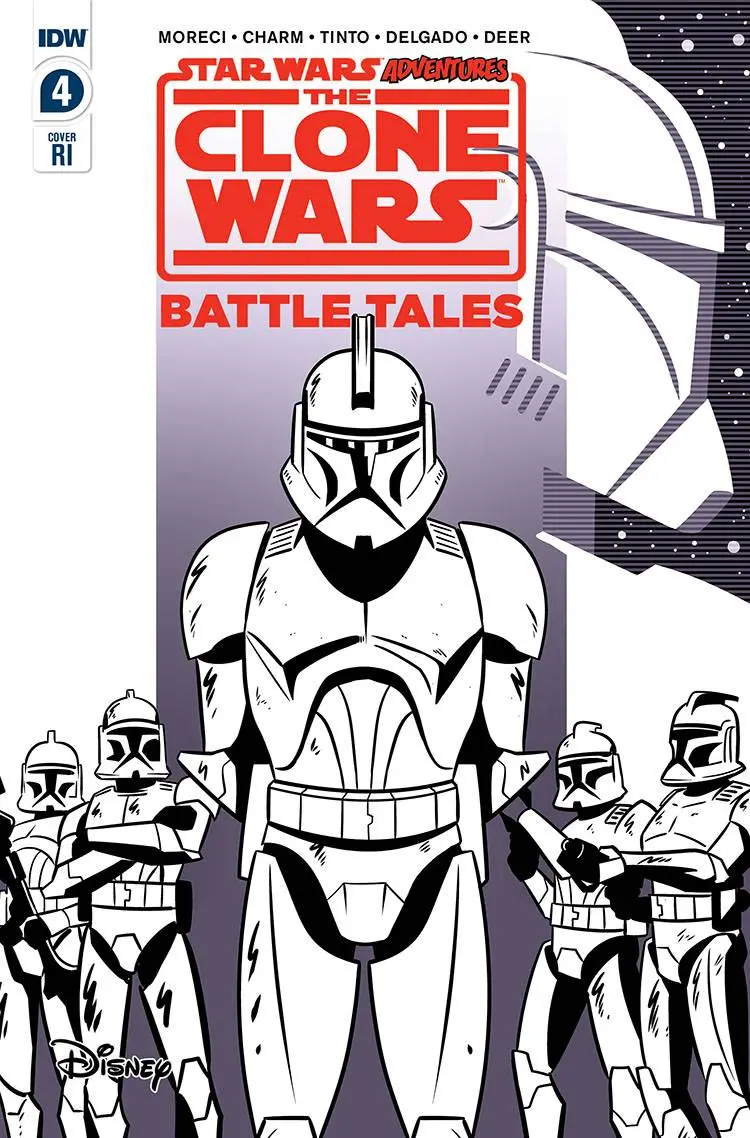 Star Wars Adventures Clone Wars #4 (Of 5) 10 Copy Incv Charm 1
