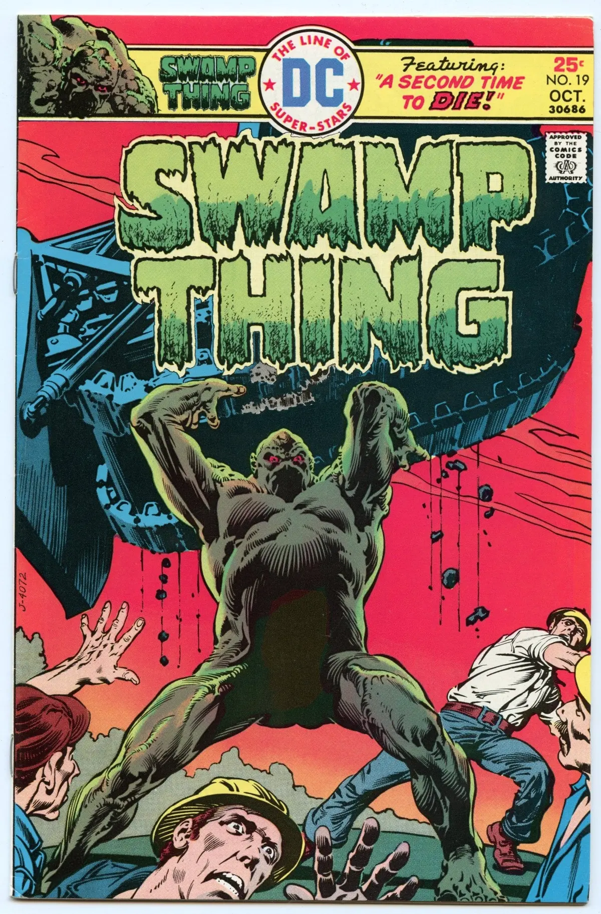 Swamp Thing 19 (Oct 1975) Vf+ (8.5) 1
