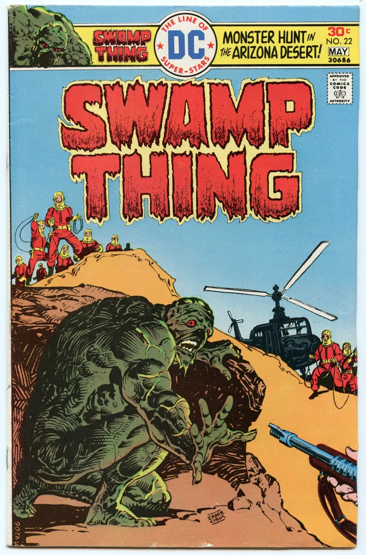 Swamp Thing 22 (May 1976) Fi- (5.5) 1