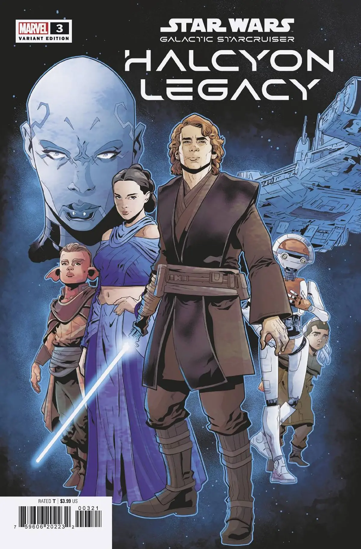 Star Wars Halcyon Legacy #3 (Of 5) Sliney Connecting Var 1