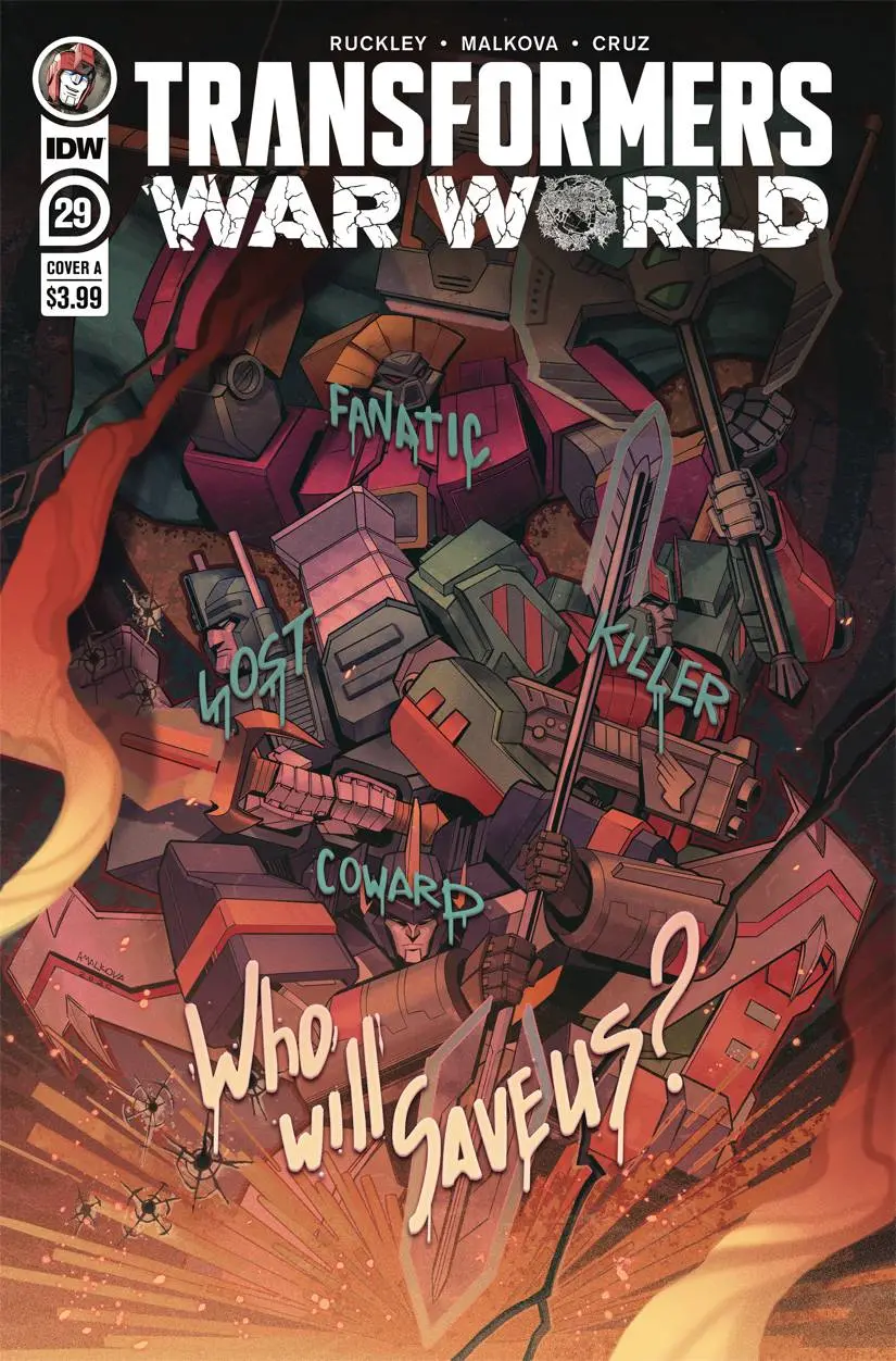 Transformers #29 Cvr A Malkova 1