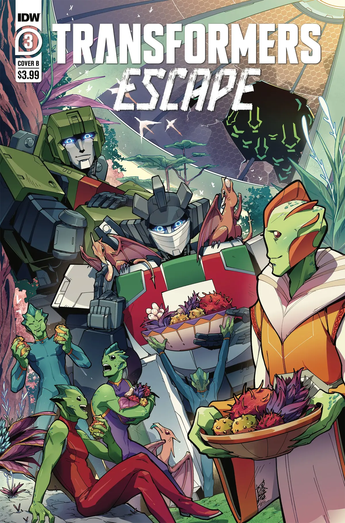 Transformers Escape #3 (Of 5) Cvr B Umi Miyan 1