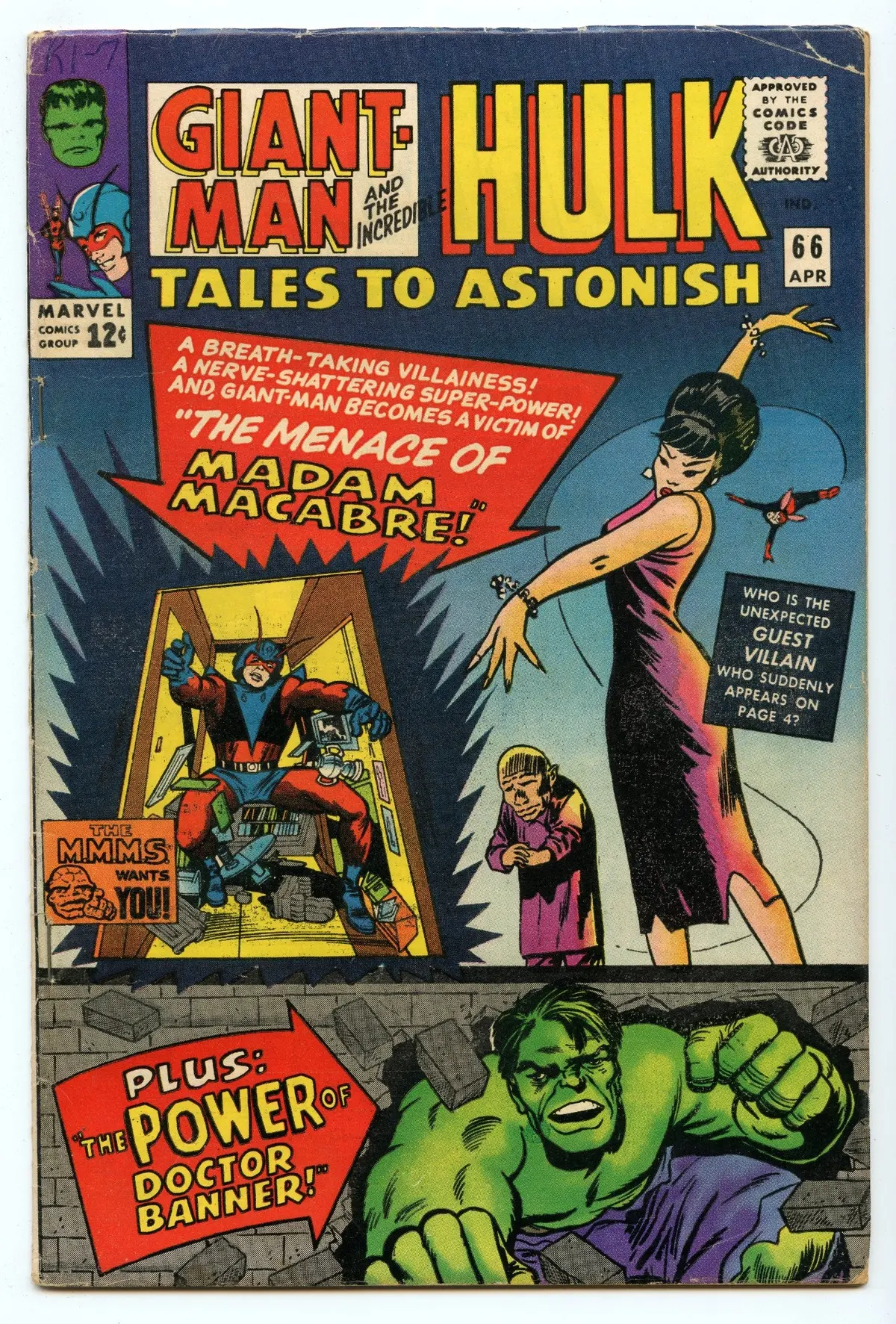 Tales To Astonish 66 (Apr 1965) Vg (4.0) 1