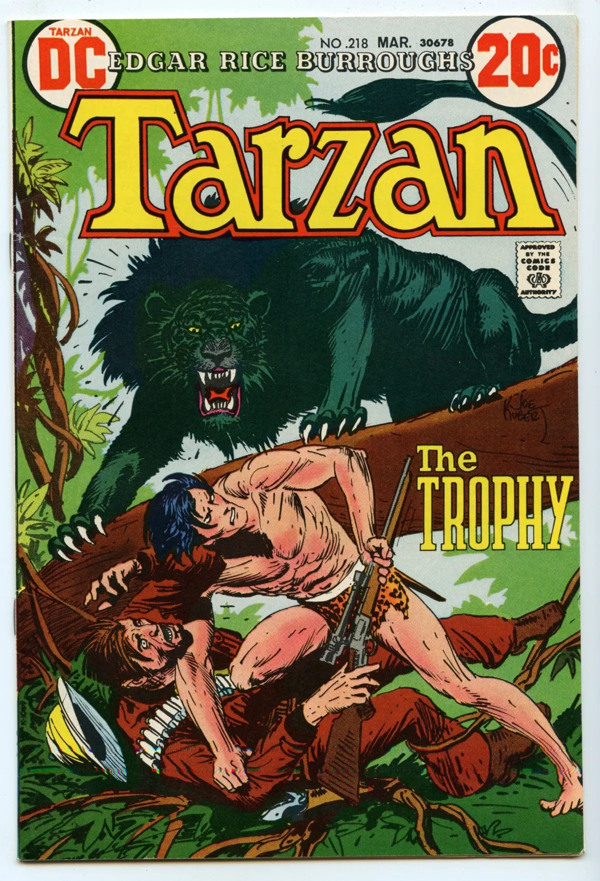 Tarzan 218 (Mar 1973) Vf/Nm (9.0) 1