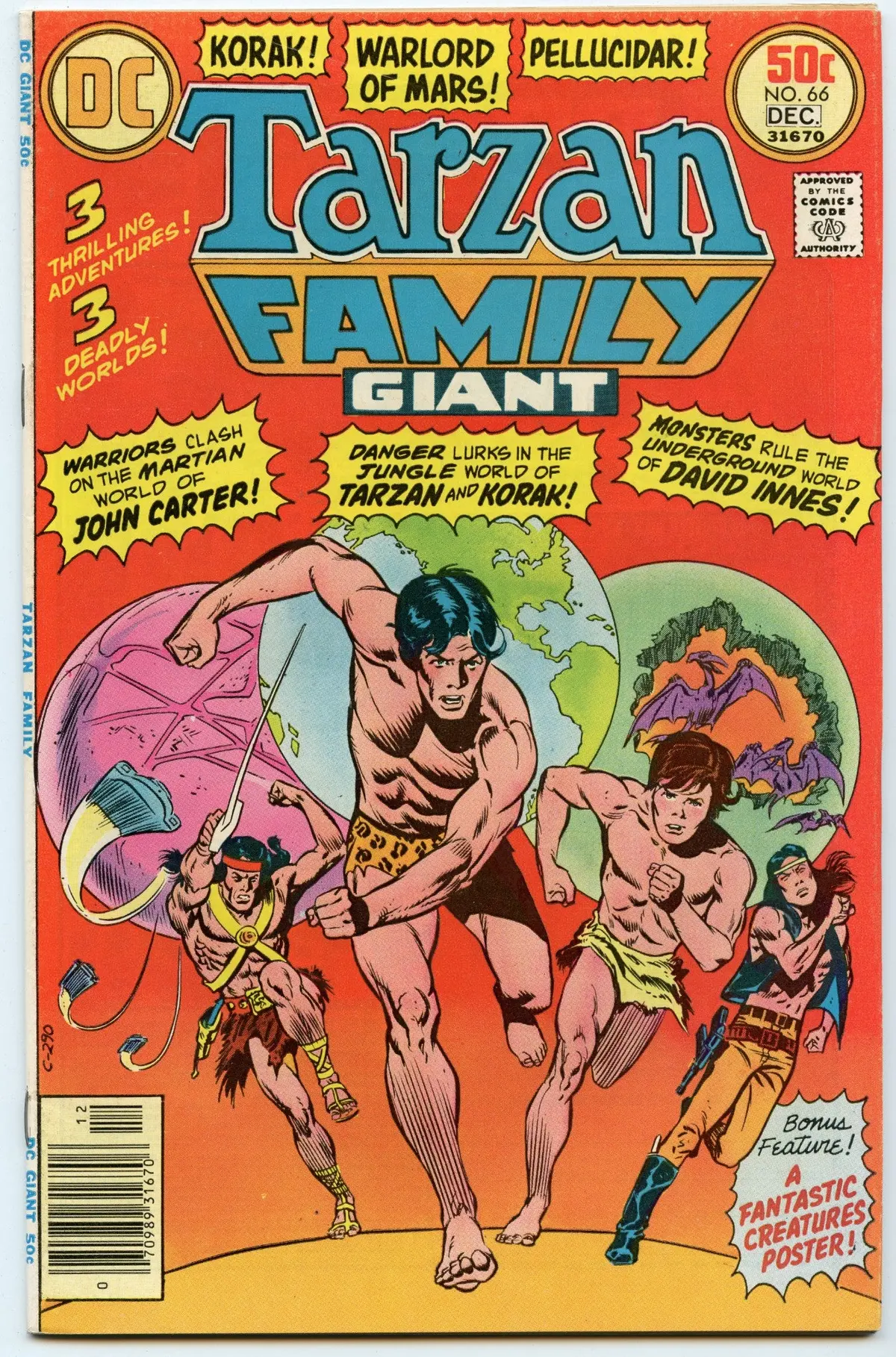 Tarzan Family 66 (Dec 1976) Fi-Vf (7.0) 1