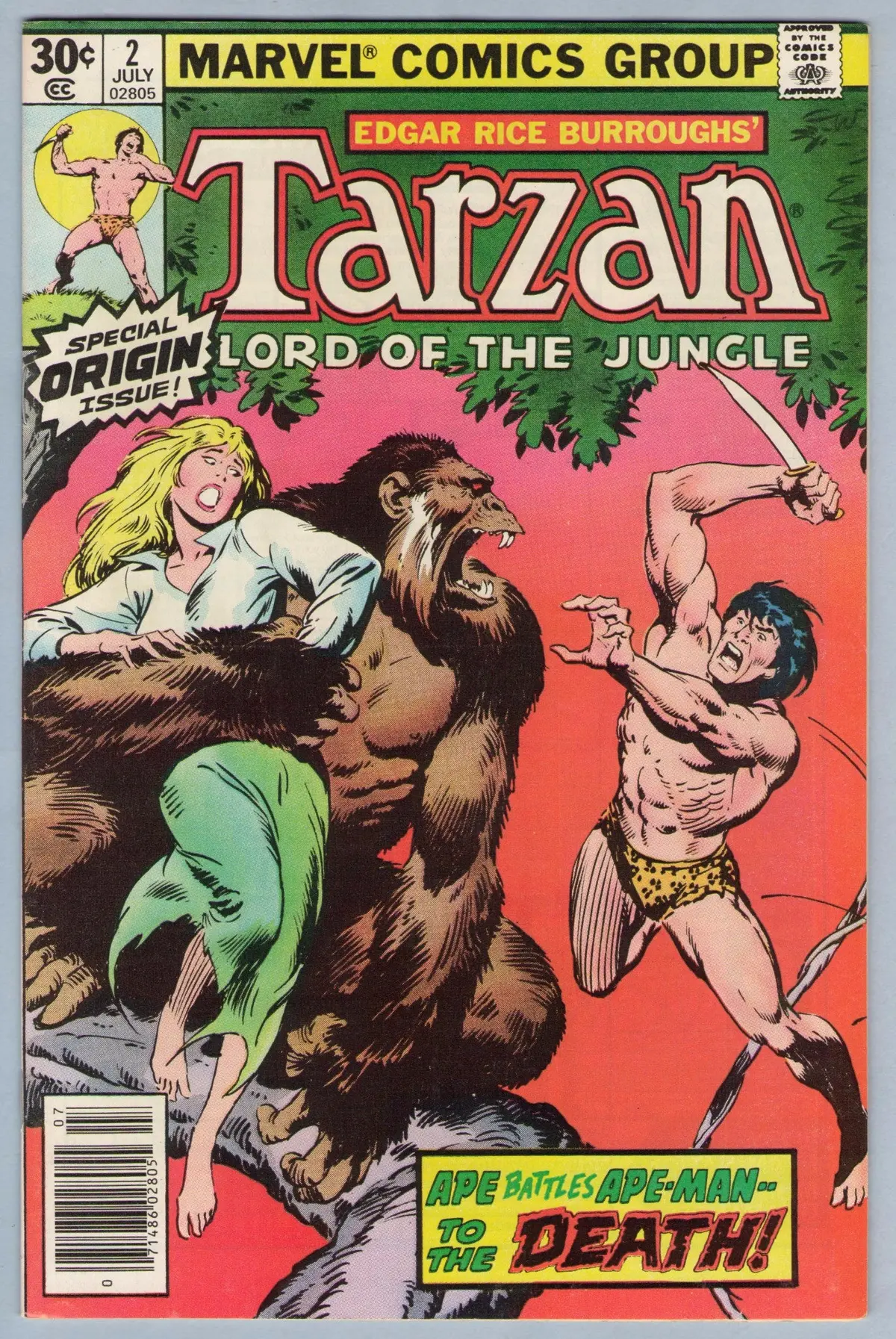 Tarzan V2 2 (Jul 1977) Nm- (9.2) 1