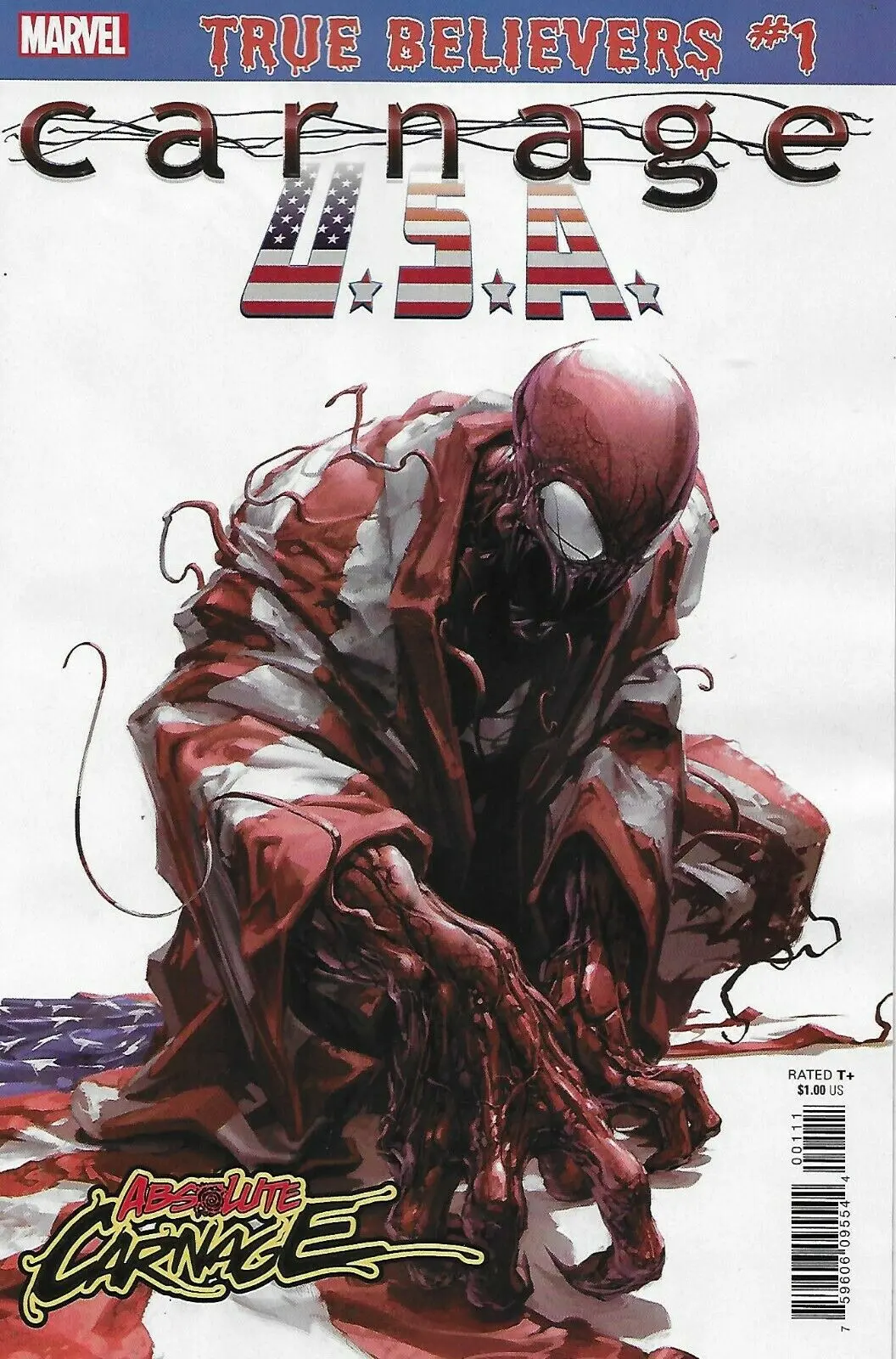True Believers Absolute Carnage Carnage Usa #1 1