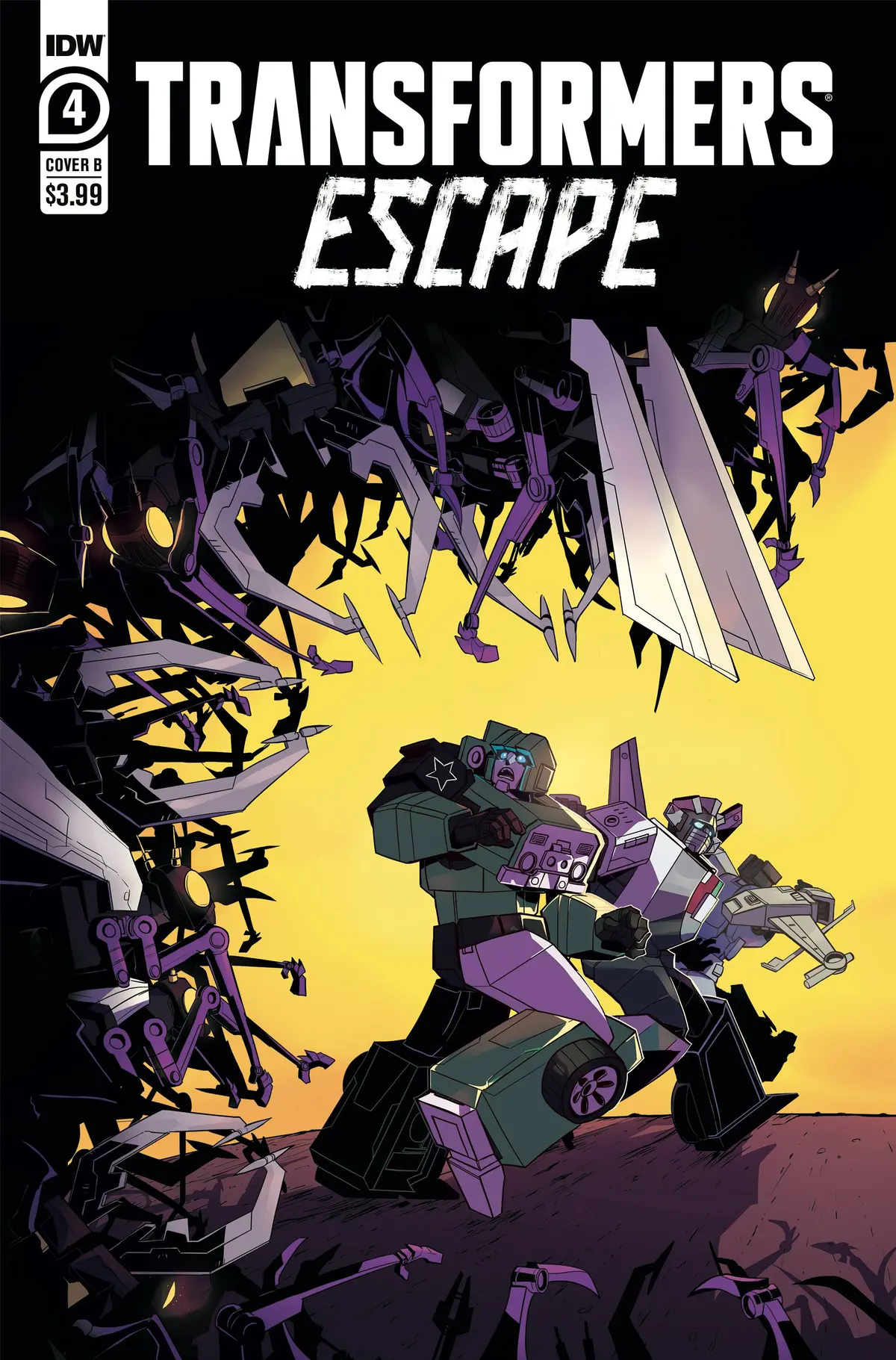 Transformers Escape #4 (Of 5) Cvr B Herzplatter 1