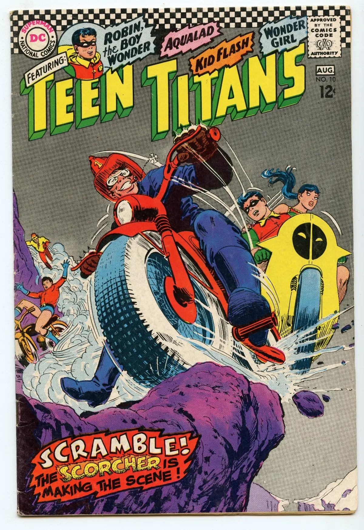 Teen Titans 10 (Aug 1967) Vg (4.0) 1