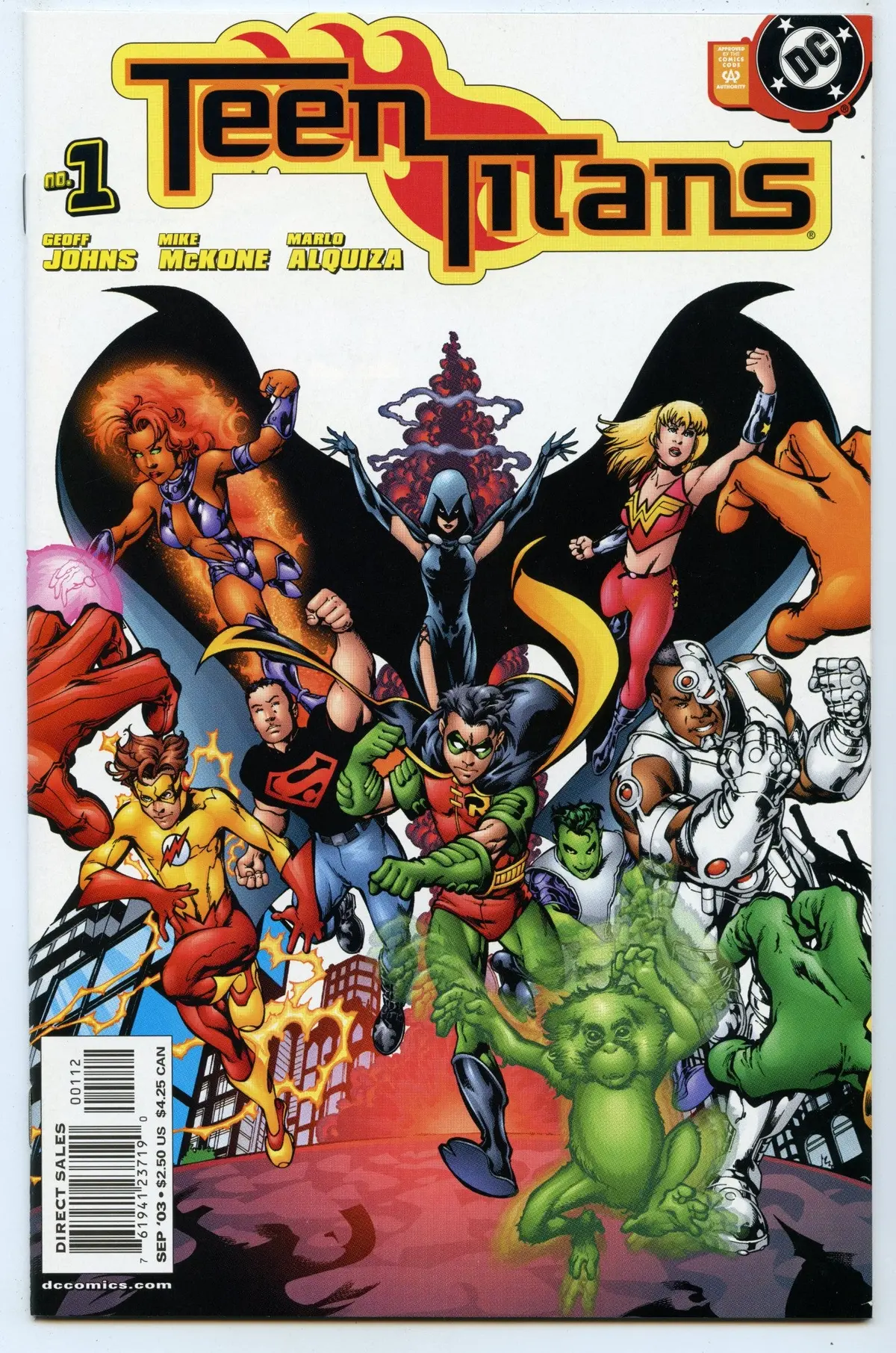 Teen Titans V3 1 (Sep 2003) Nm- (9.2) 1