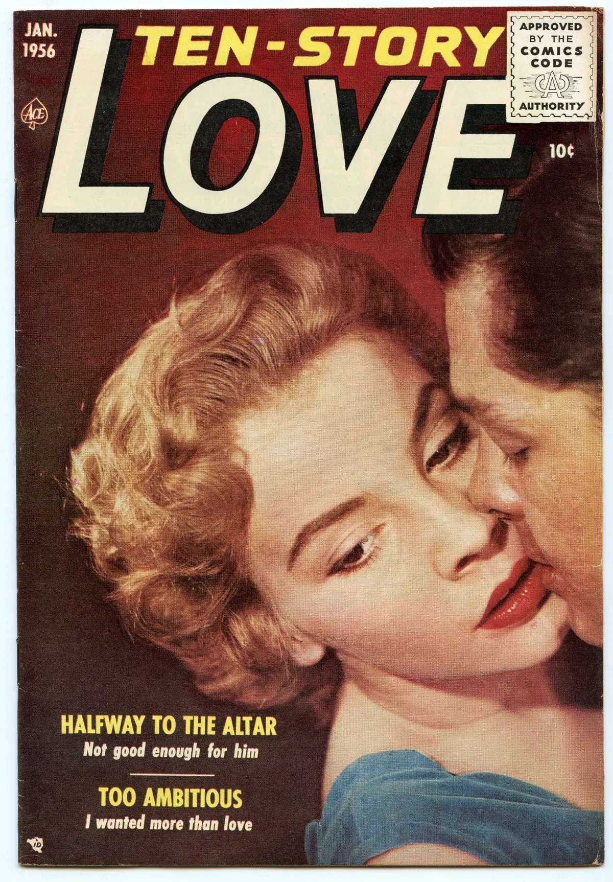 Ten-Story Love V36 2 (#206) (Jan 1956) Vf- (7.5) 1