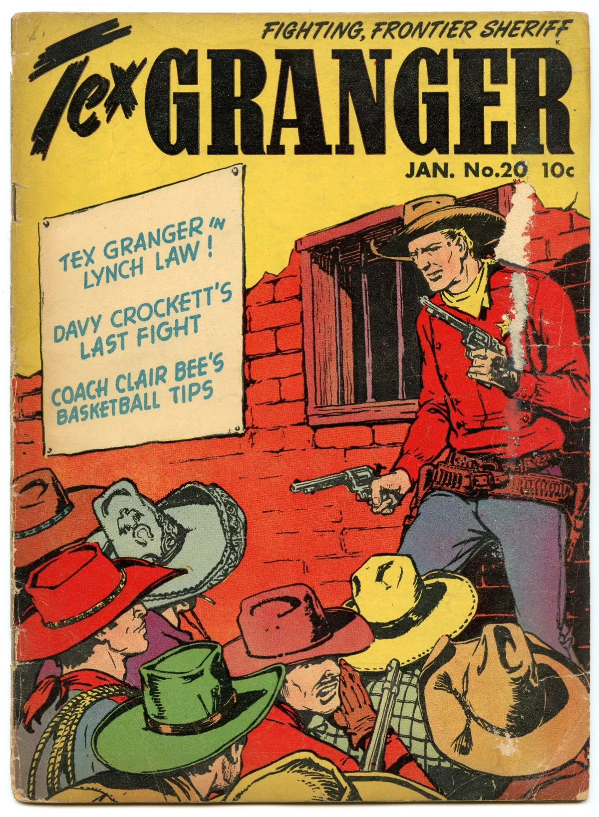 Tex Granger Adventure Magazine 20 (Jan 1949) Gd+ (2.5) 1