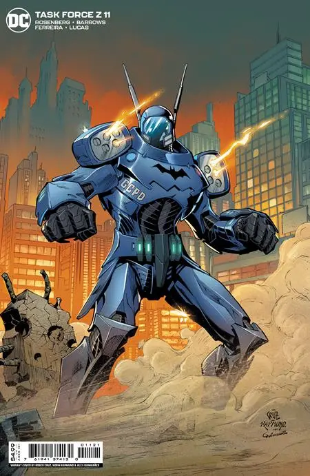Task Force Z #11 Cvr B Cruz Card Stock Var 1
