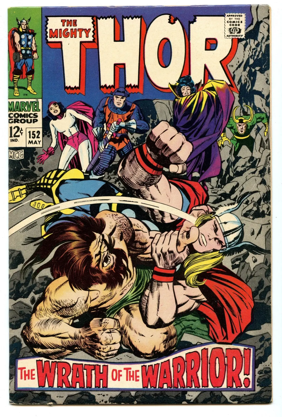 Thor 152 (May 1968) Vf (8.0) 1