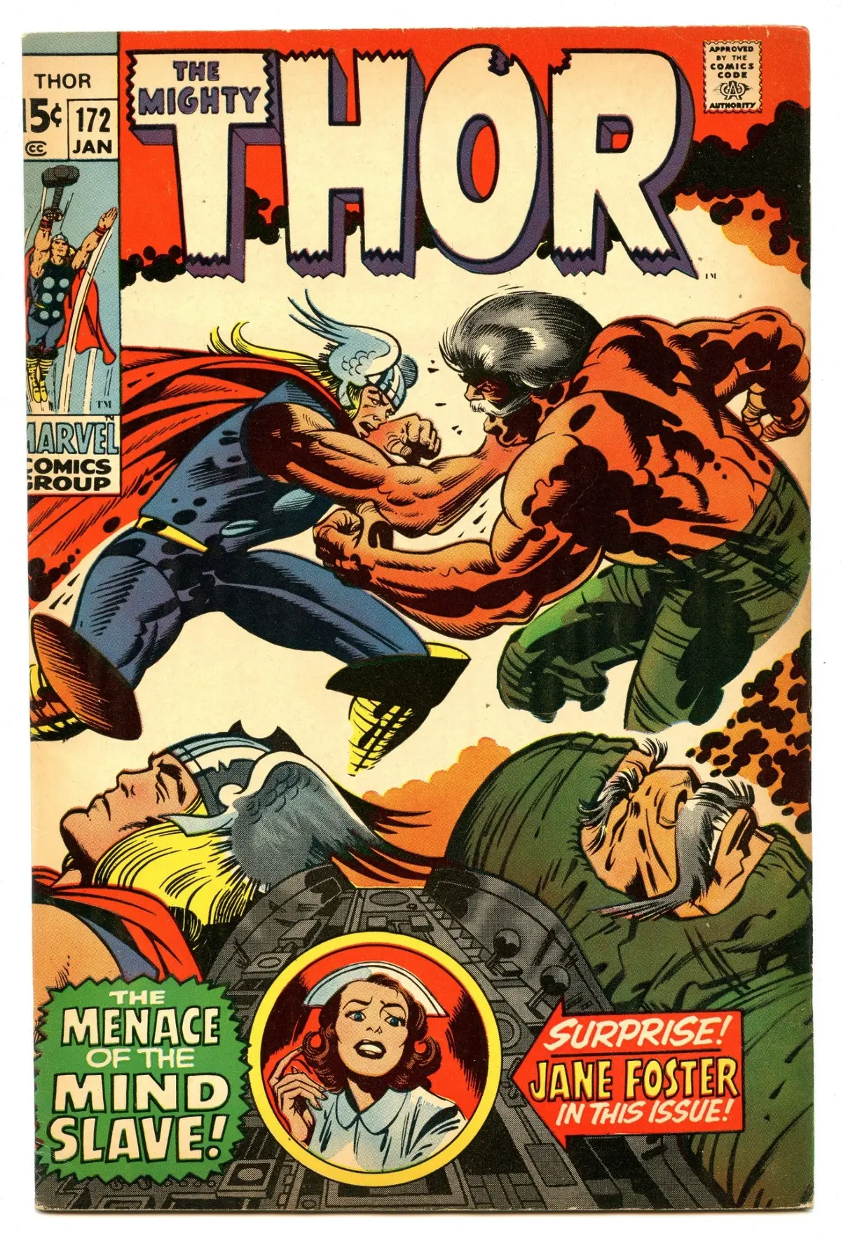 Thor 172 (Jan 1970) Vf (8.0) 1