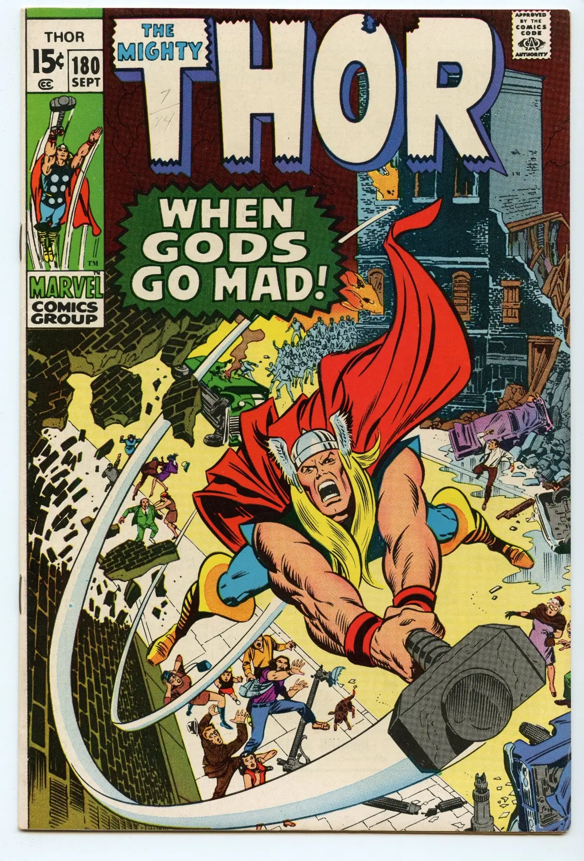 Thor 180 (Sep 1970) Vf/Nm (9.0) 1