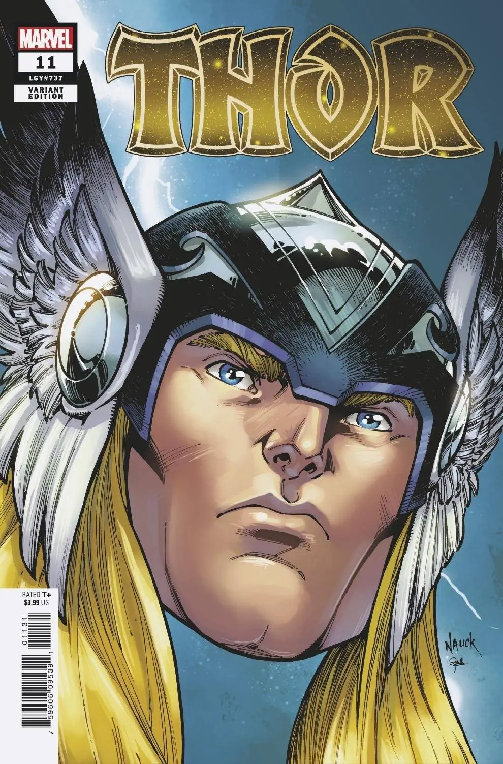 Thor #11 Nauck Headshot Var 1