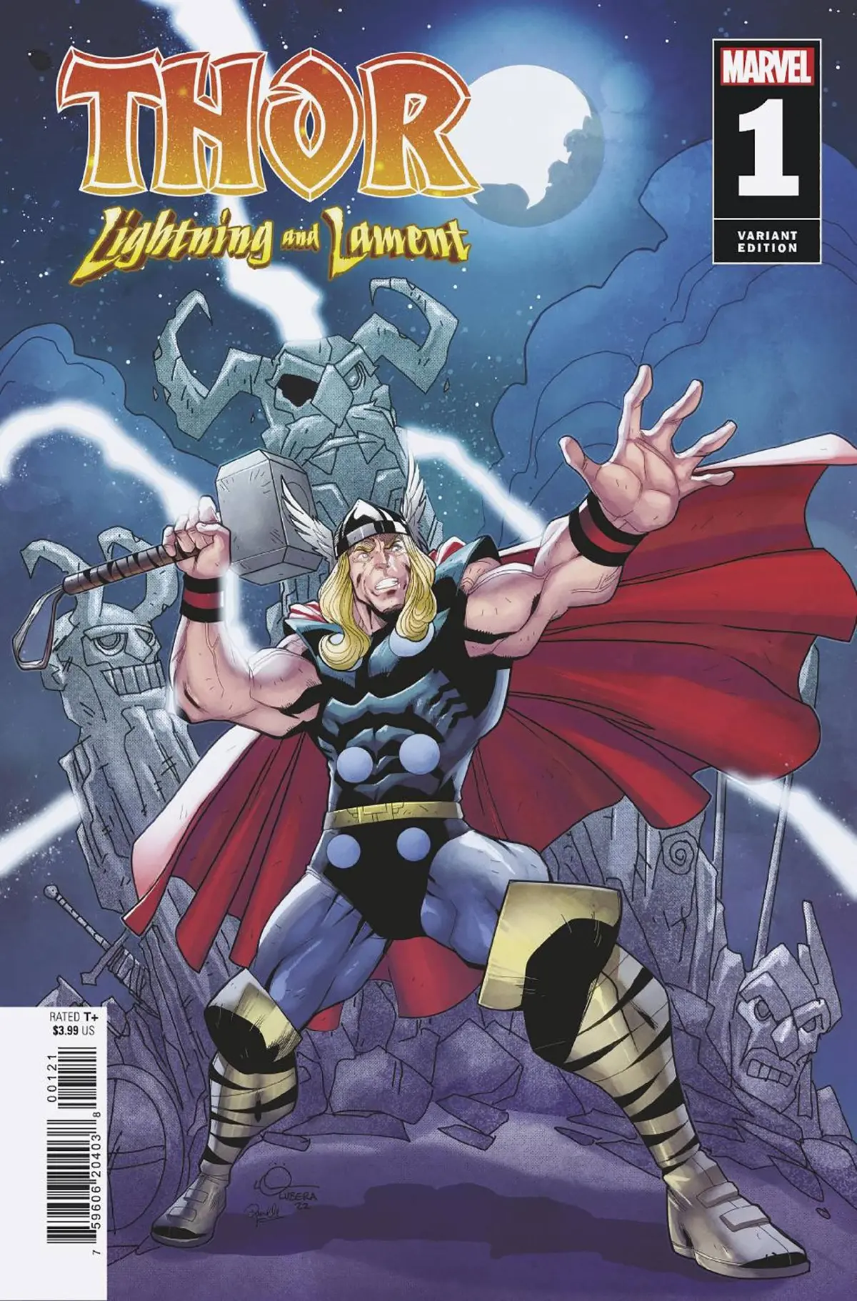 Thor Lightning And Lament #1 Lubera Var 1
