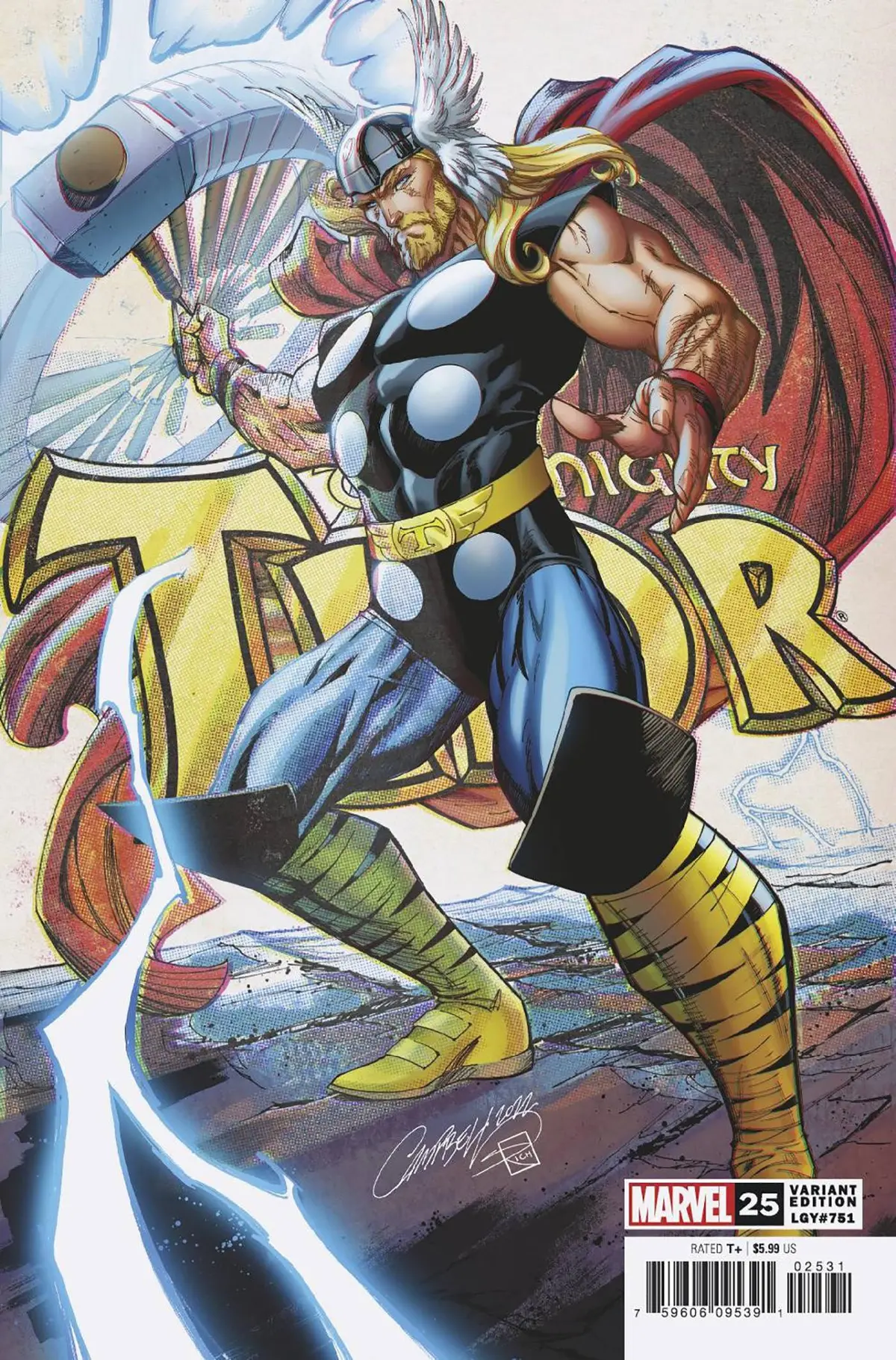 Thor #25 Js Campbell Var 1