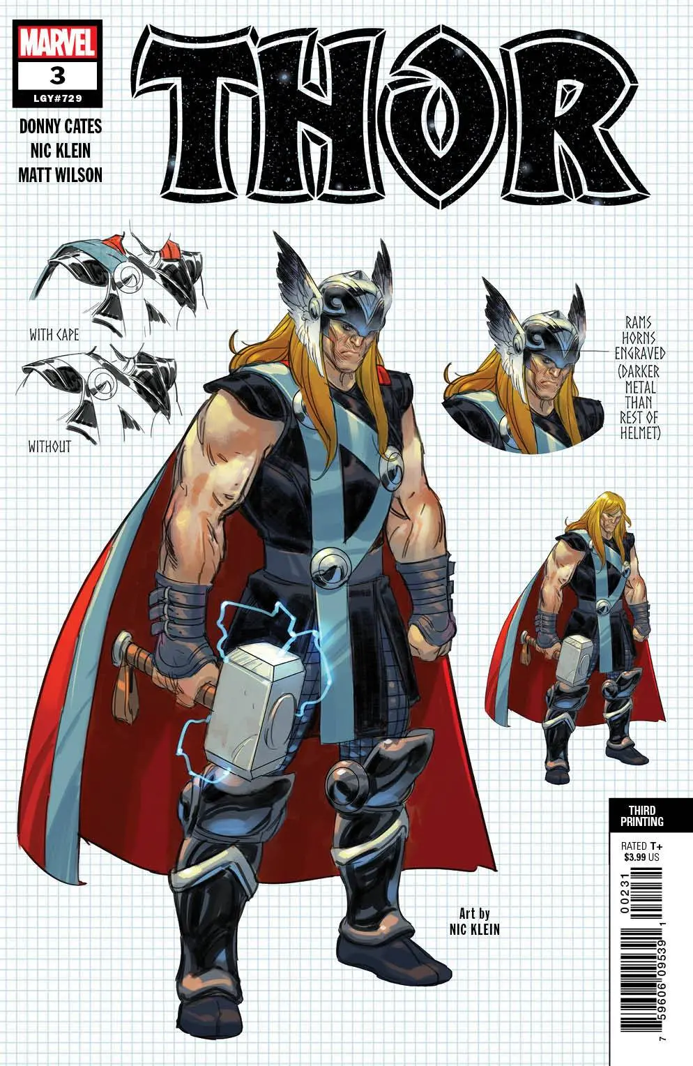 Thor #3 3Rd Ptg Var 1