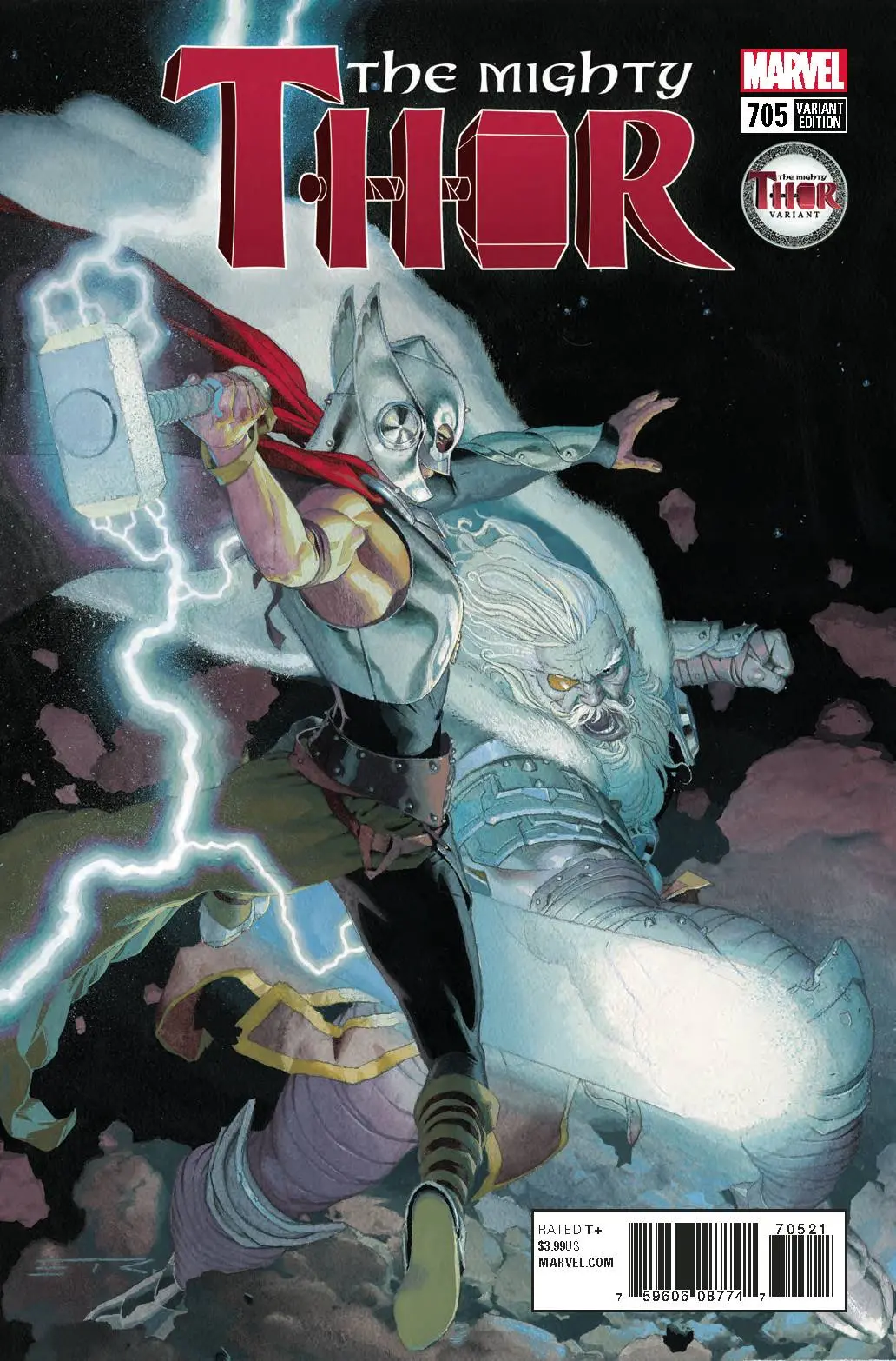 Mighty Thor #705 Ribic Mighty Thor Var Leg 1