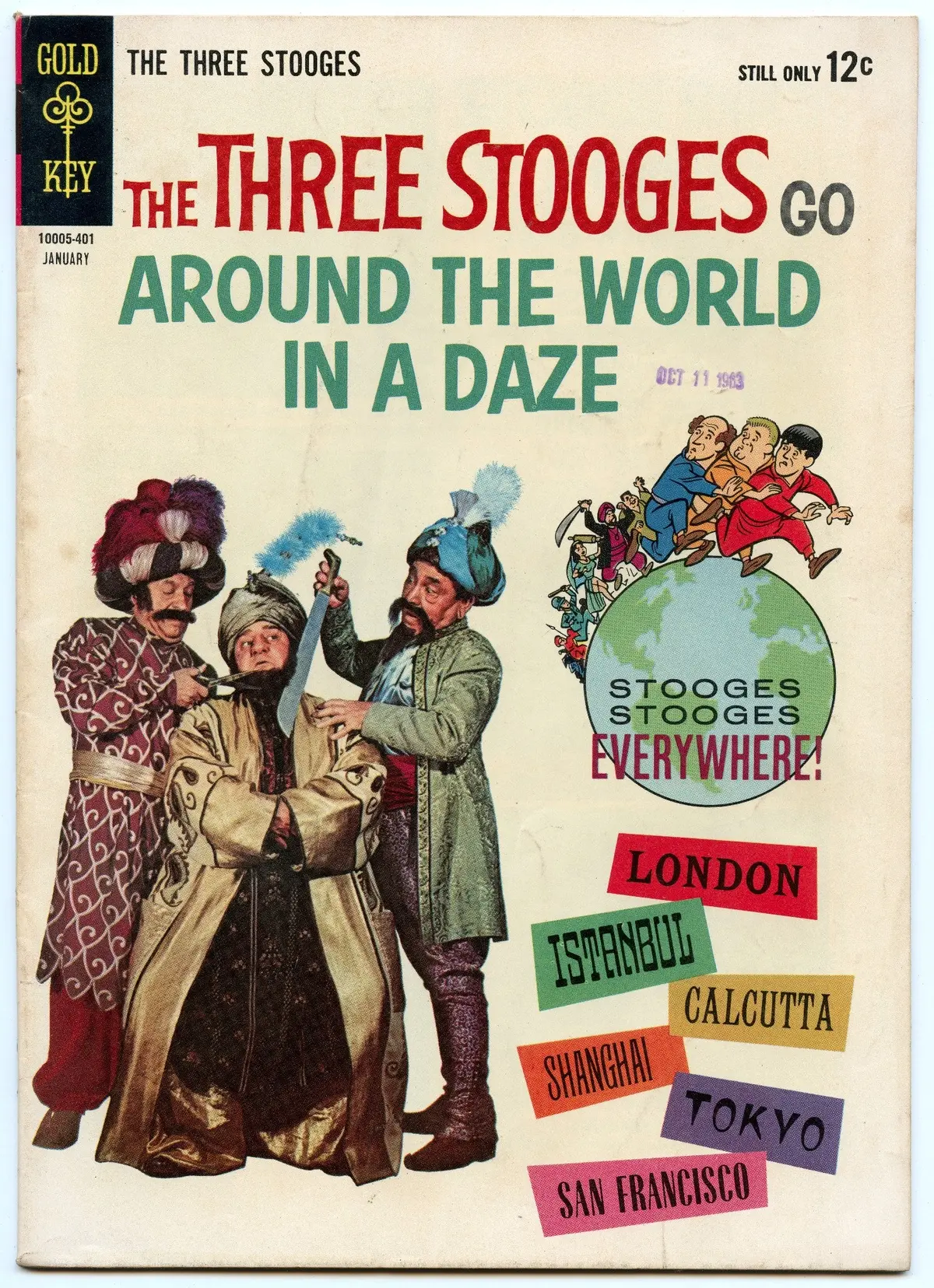 Three Stooges V2 15 (Jan 1964) Fi- (5.5) 1