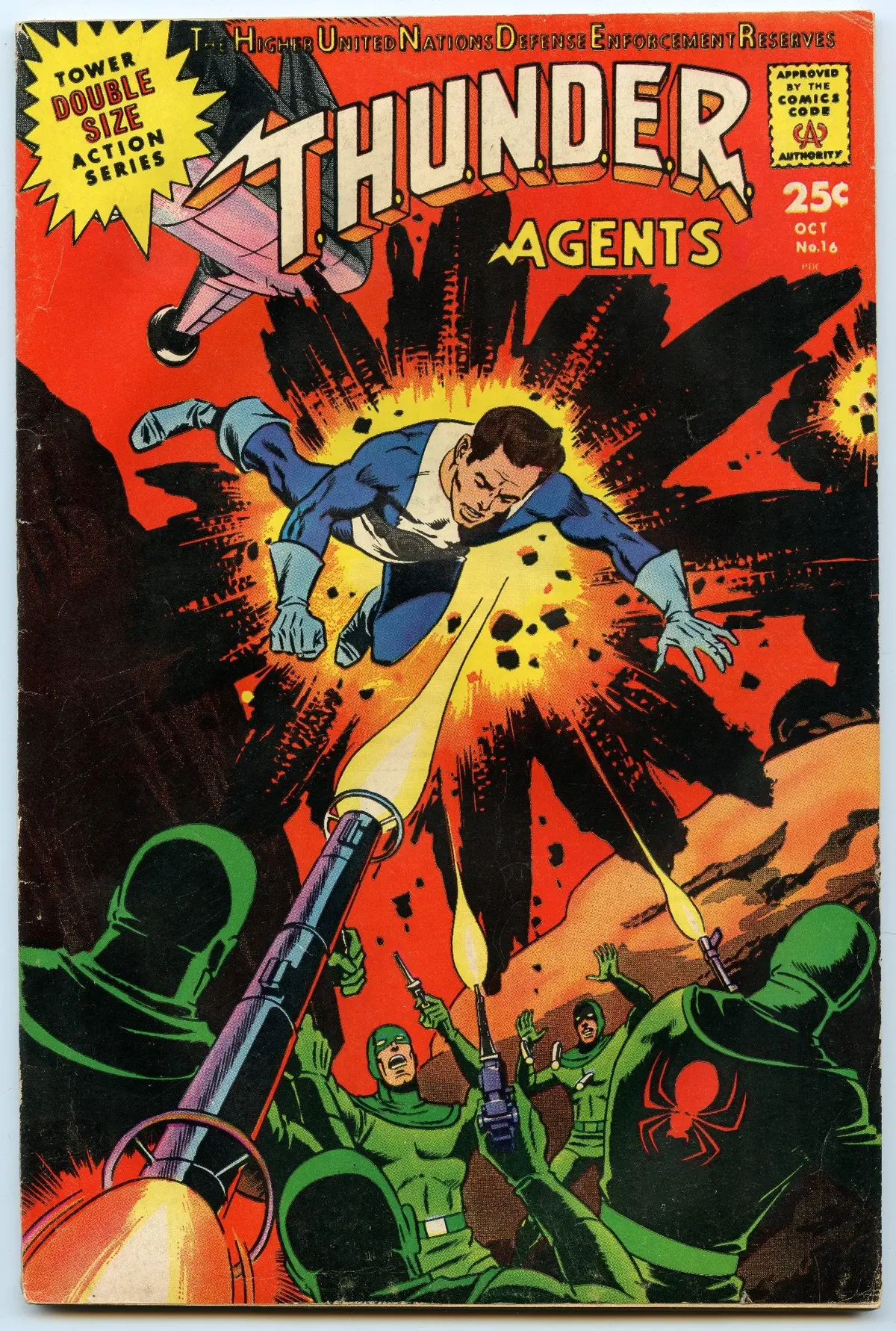 Thunder Agents 16 (Oct 1967) Vg (Qualified) 1