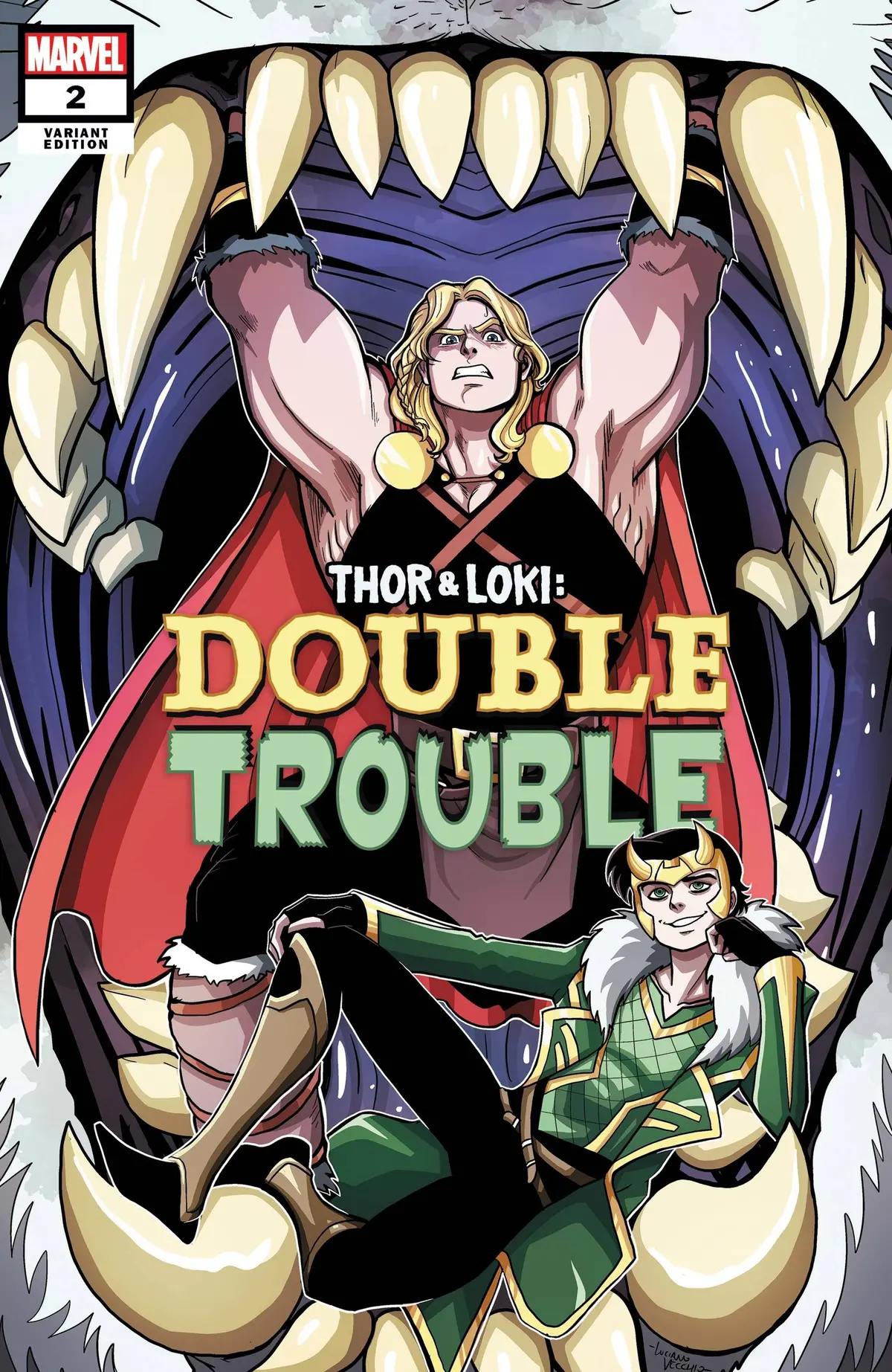 Thor And Loki Double Trouble #2 (Of 4) Vecchio Var 1
