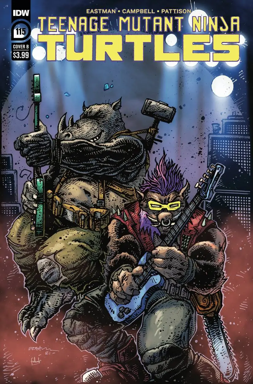 Tmnt Ongoing #115 Cvr B Eastman 1