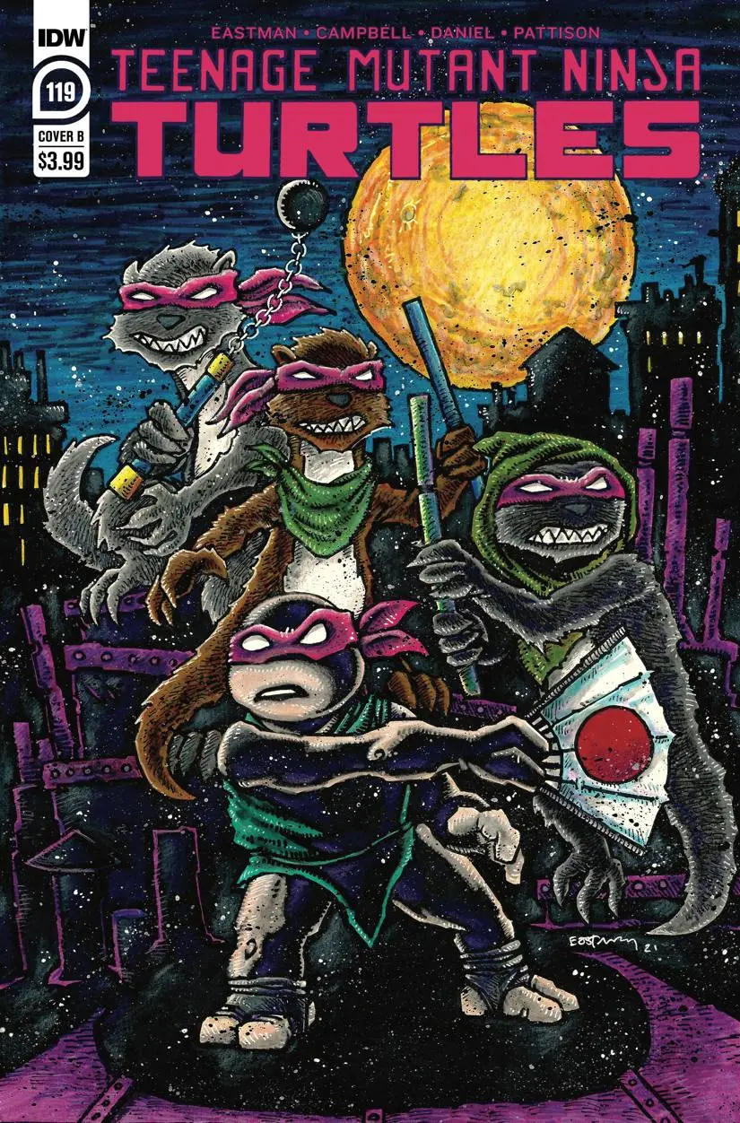 Tmnt Ongoing #119 Cvr B Eastman 1