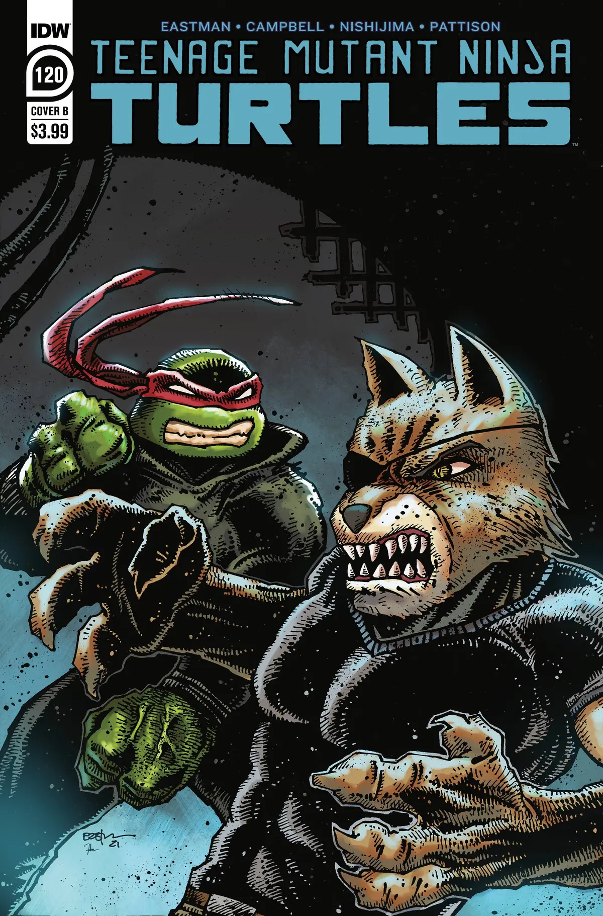 Tmnt Ongoing #120 Cvr B Eastman 1