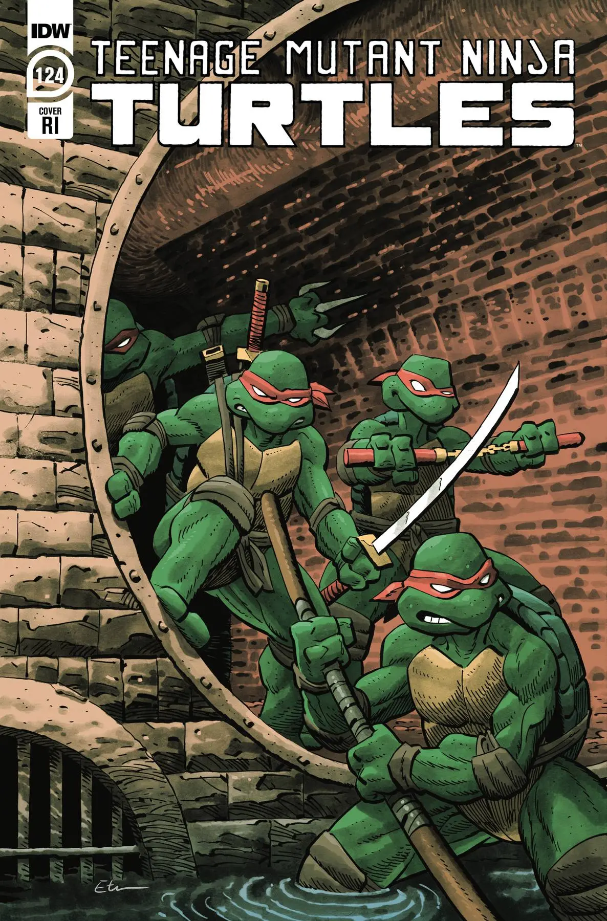 Tmnt Ongoing #124 Cvr C 10 Copy Incv Young 1