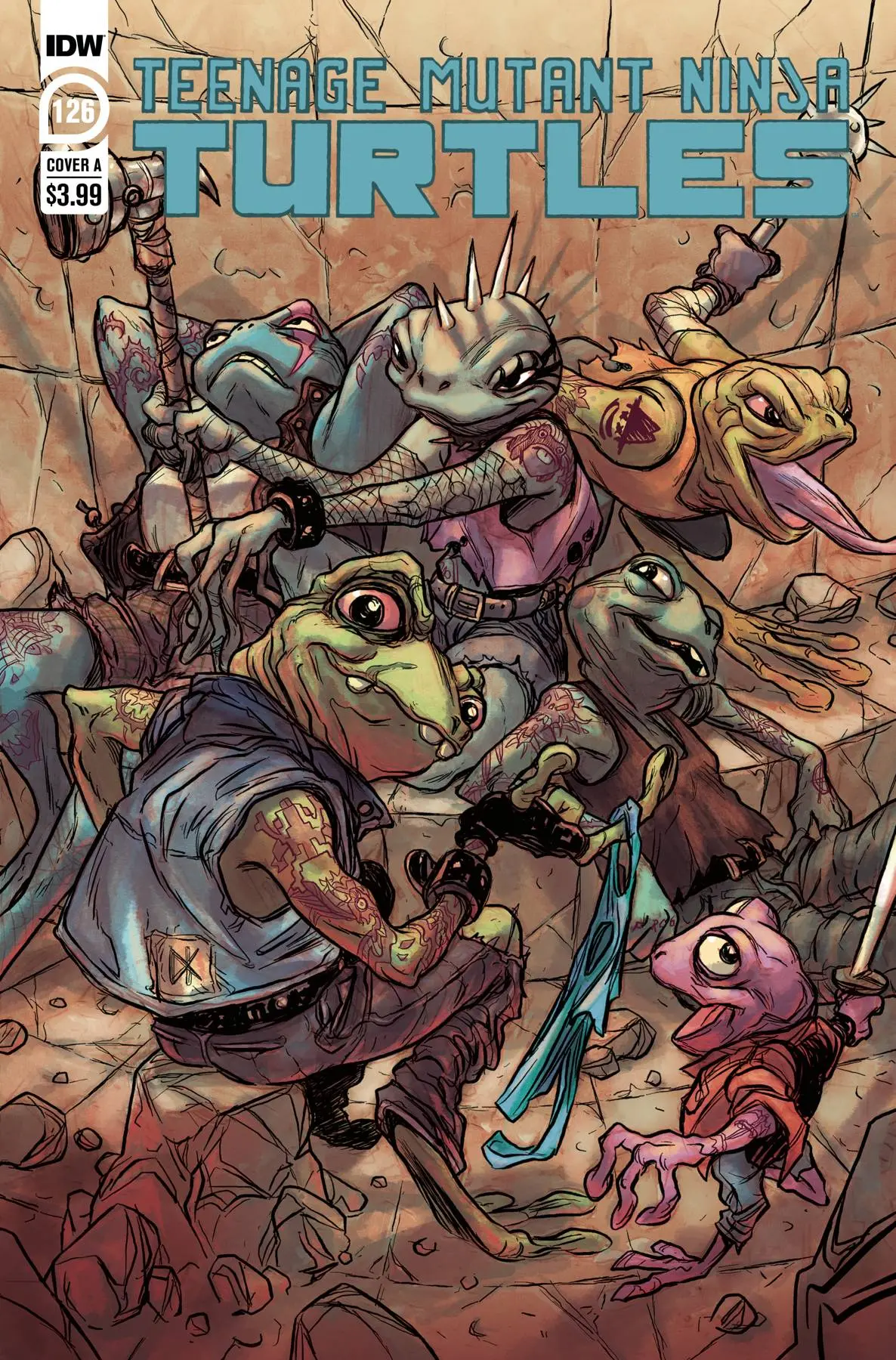 Tmnt Ongoing #126 Cvr A Tunica 1