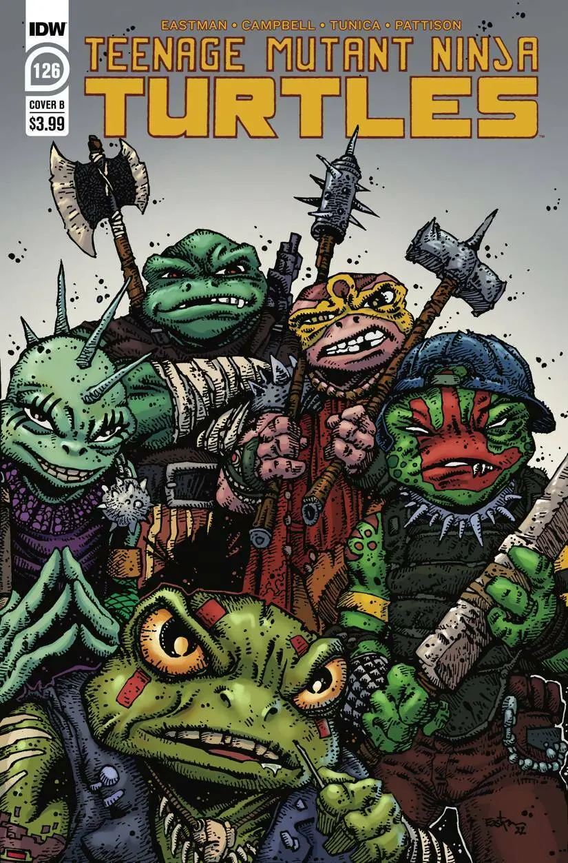 Tmnt Ongoing #126 Cvr B Eastman 1
