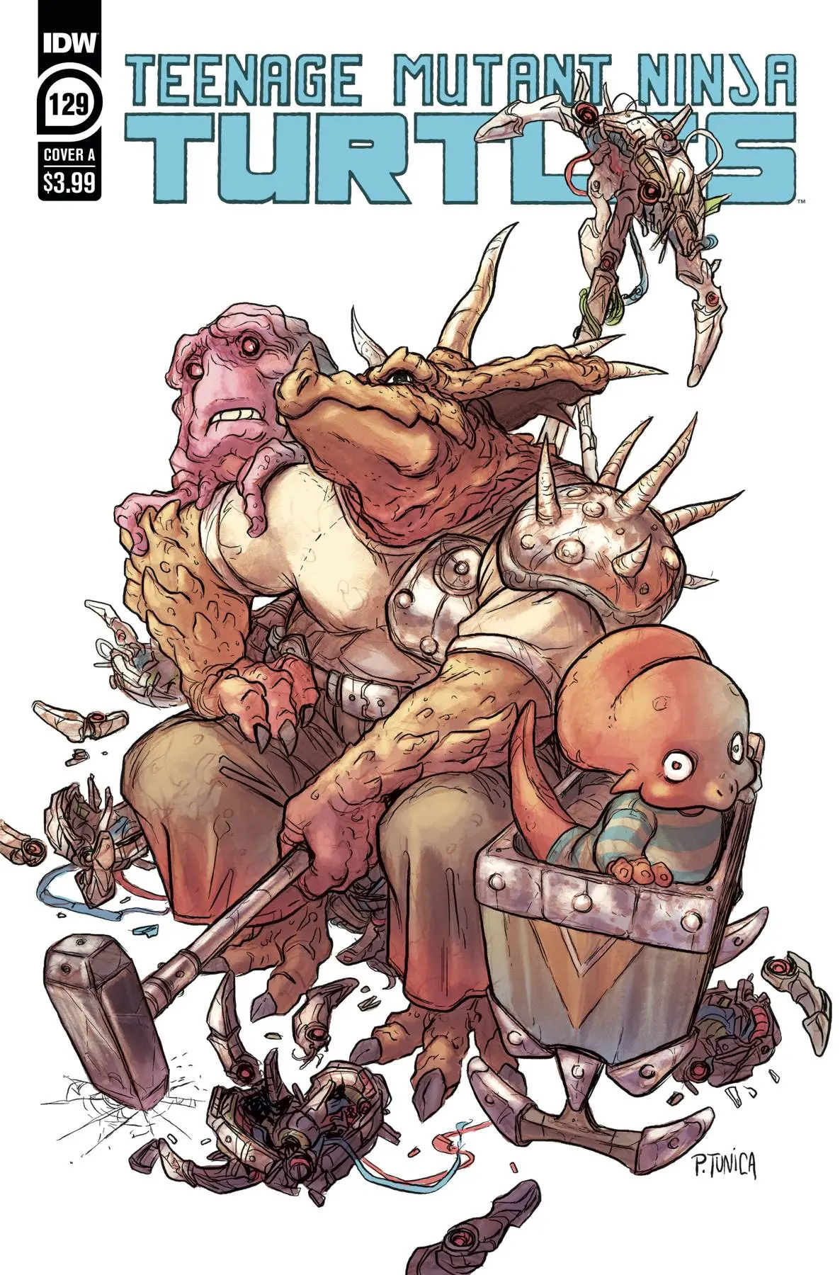 Tmnt Ongoing #129 Cvr A Tunica 1
