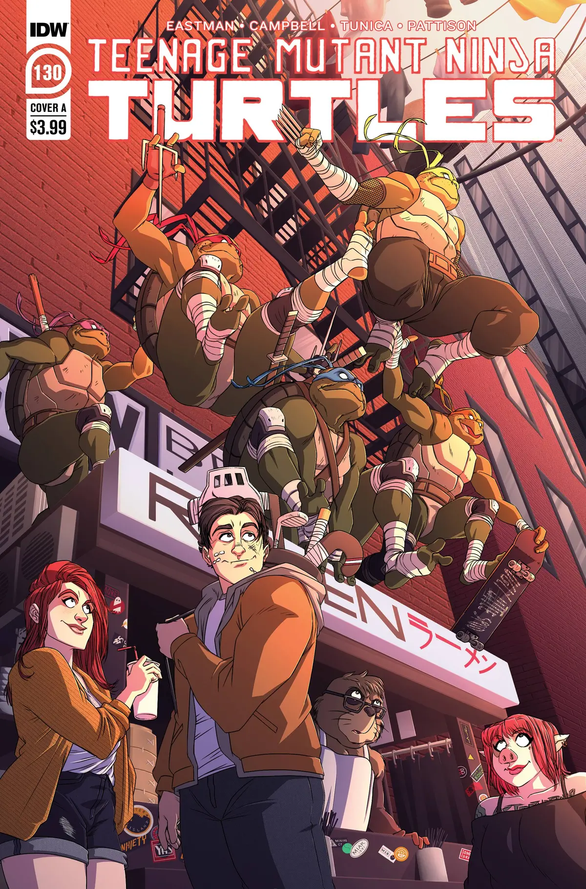 Tmnt Ongoing #130 Cvr A Yurcaba 1