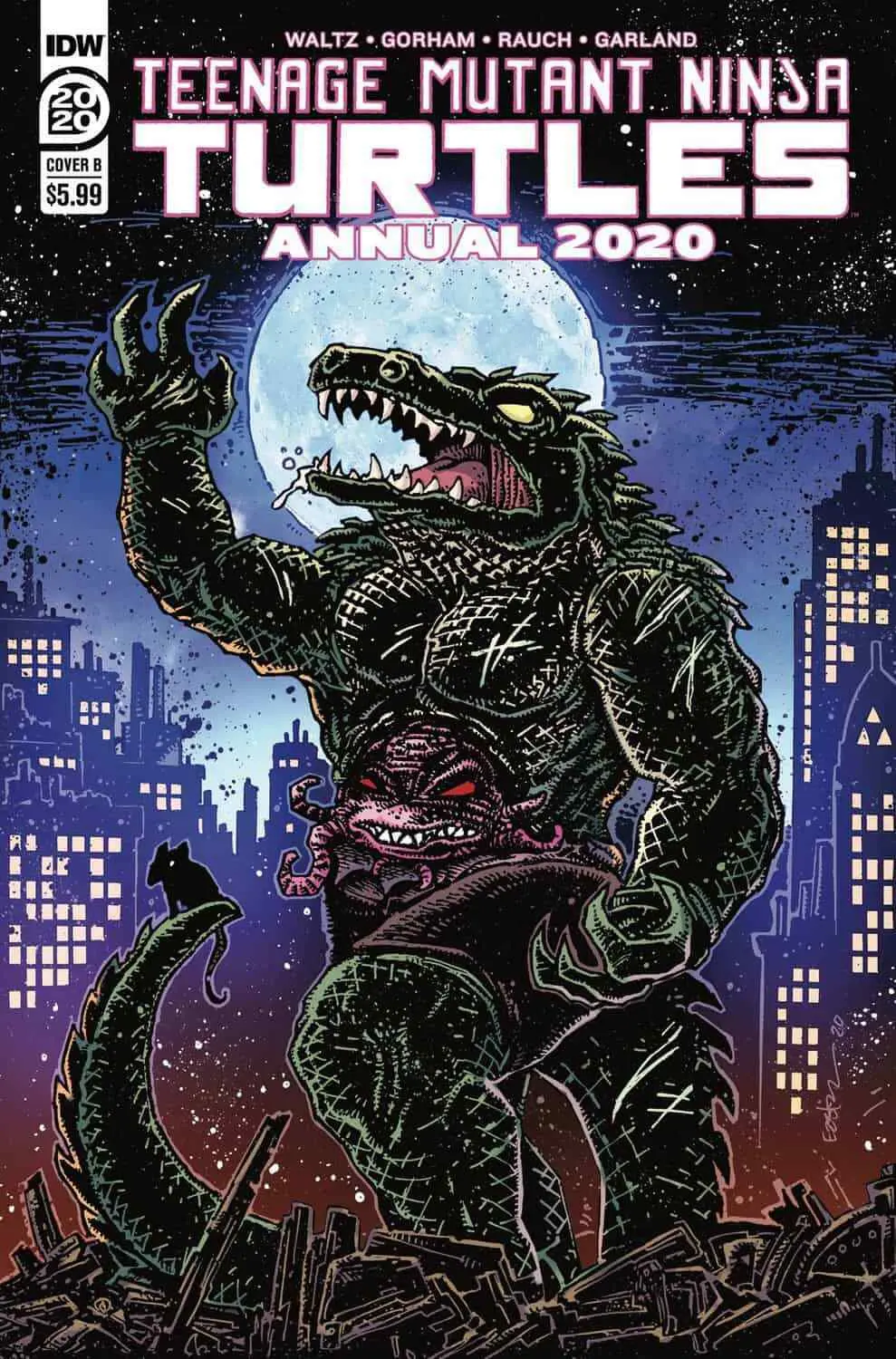 Tmnt Annual 2020 Cvr B Eastman 1