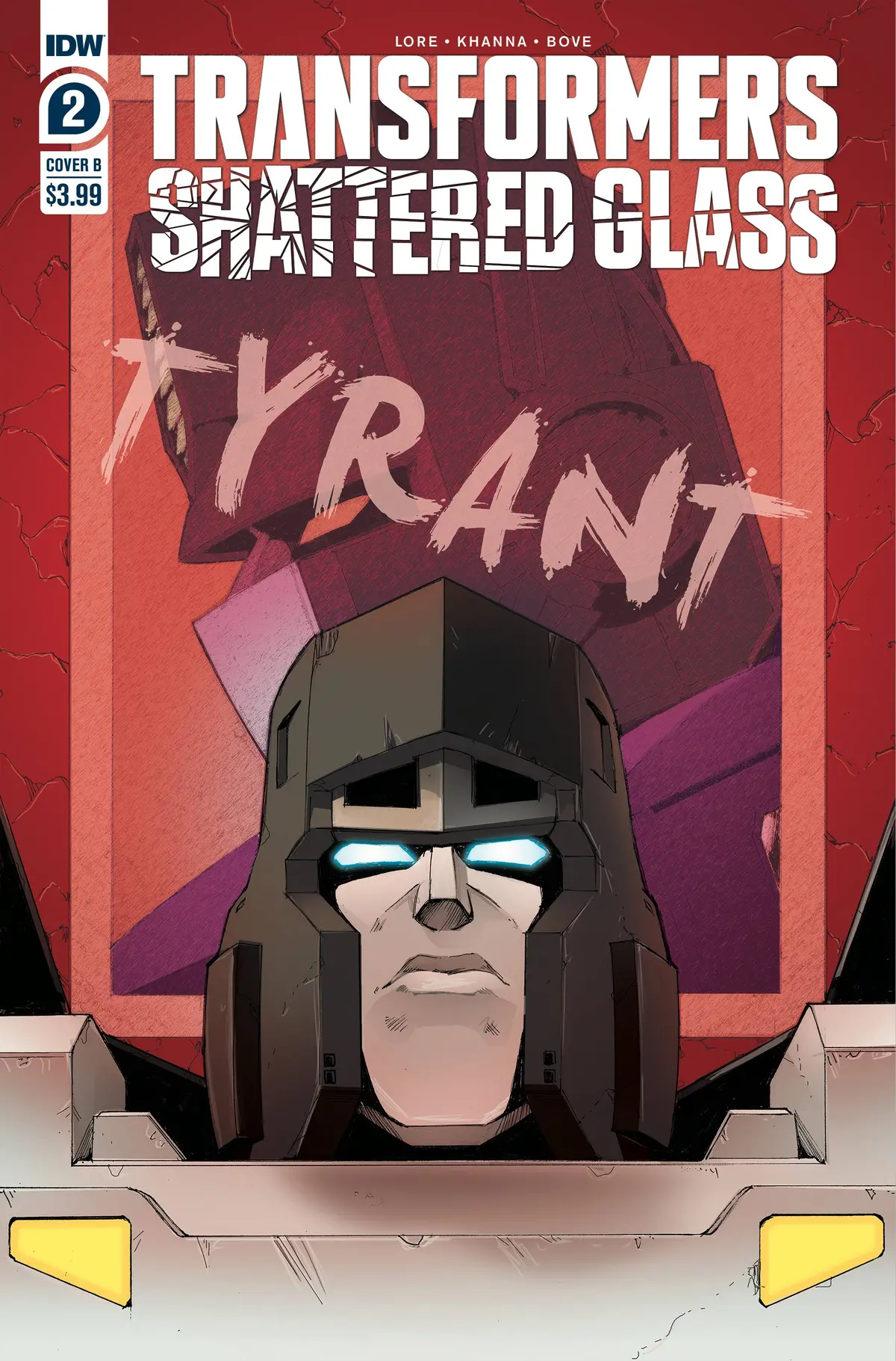 Transformers Shattered Glass #2 (Of 5) Cvr B Griffith 1