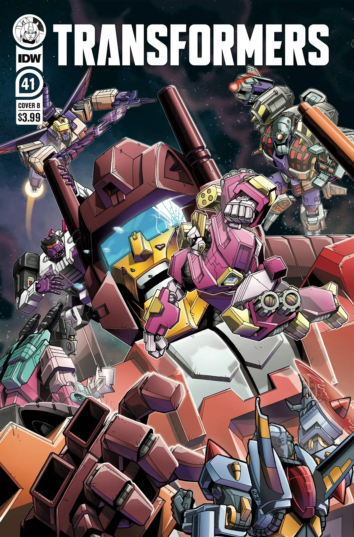 Transformers #41 Cvr B Ed Pirrie 1