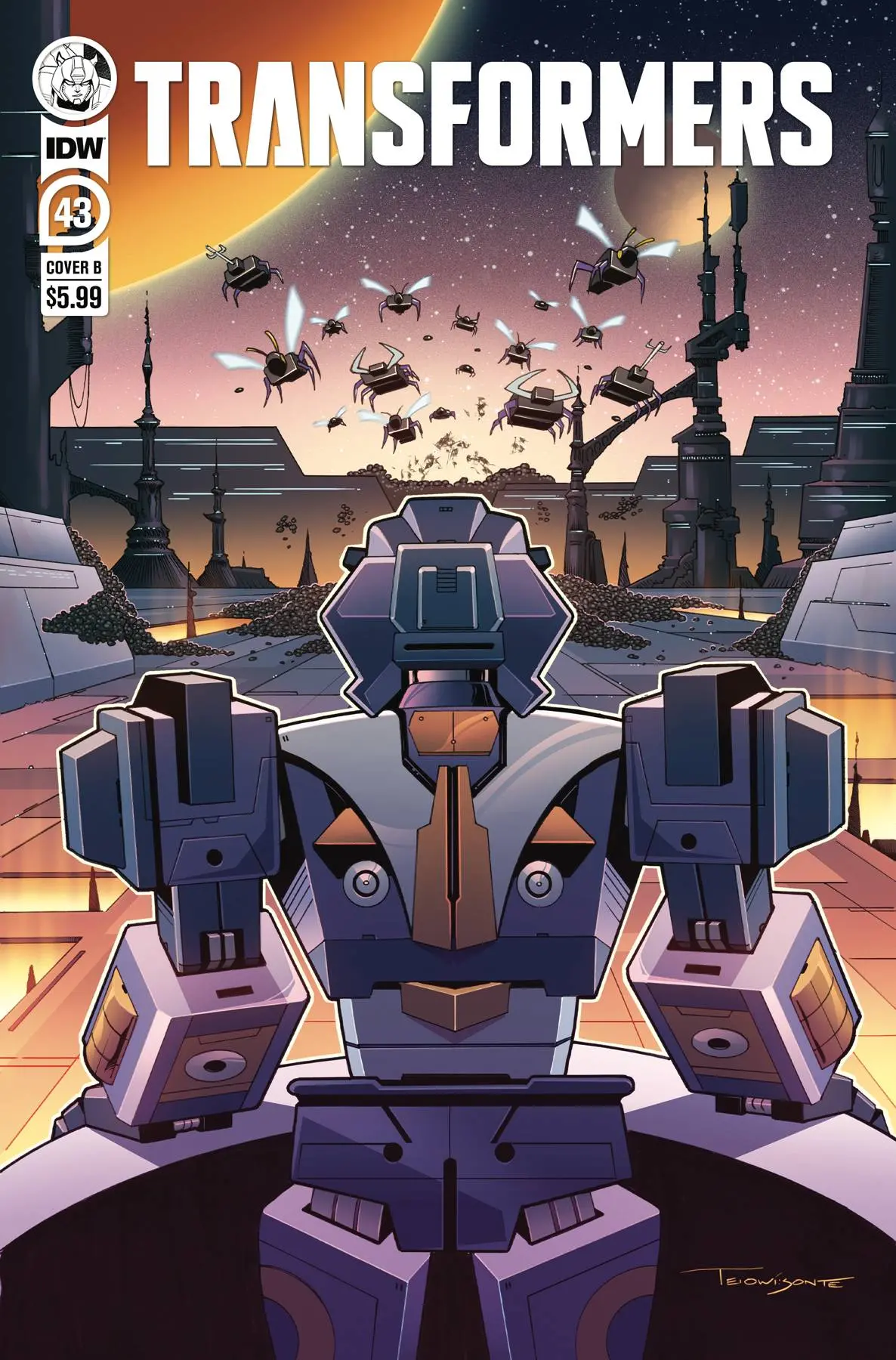 Transformers #43 Cvr B Deer 1