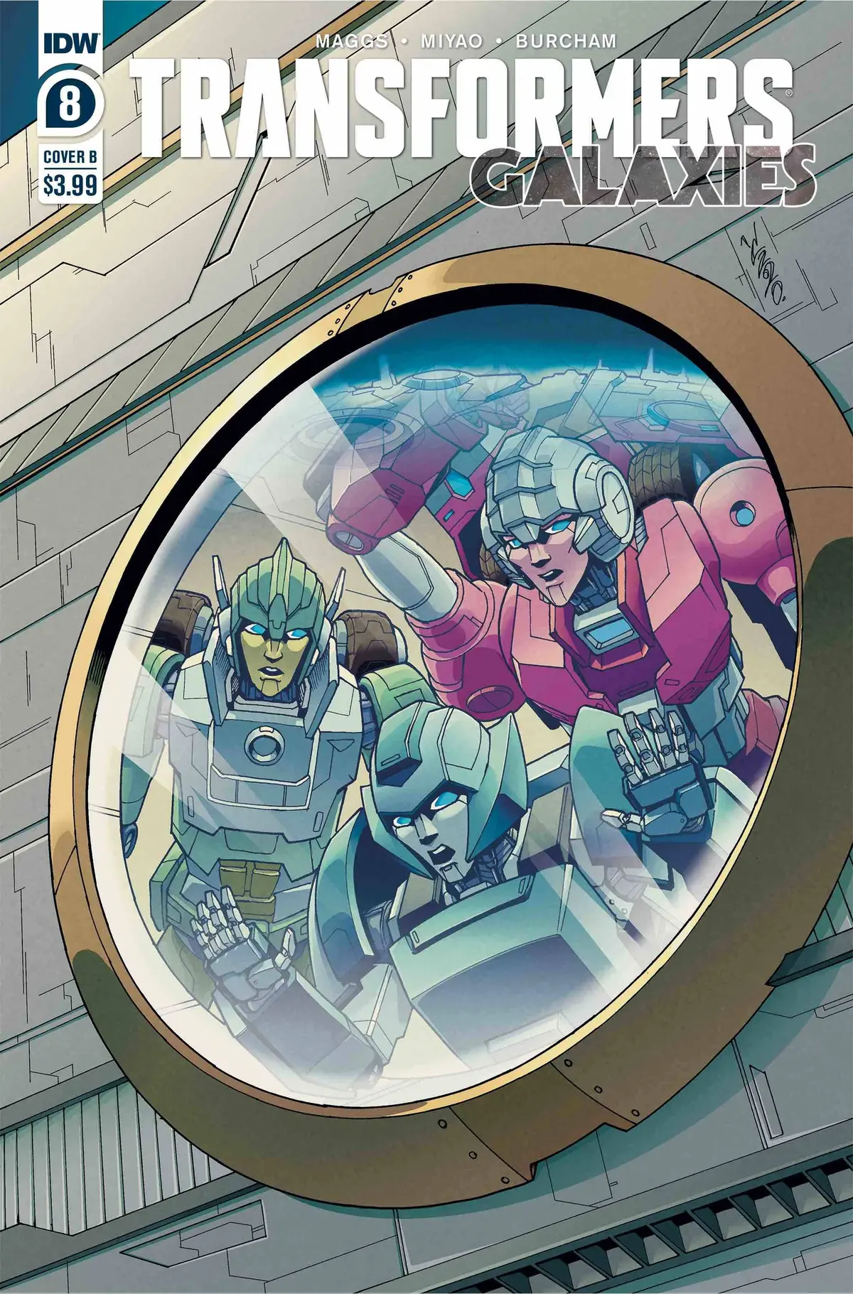 Transformers Galaxies #8 Cvr B Chan 1