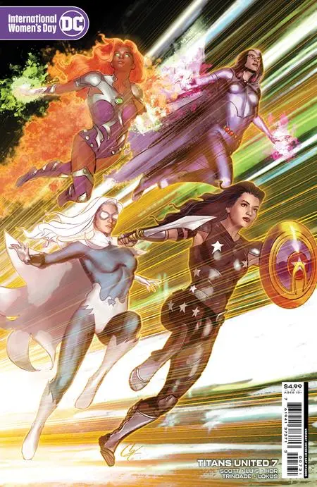Titans United #7 (Of 7) Cvr C Cat Staggs International Womens Day Card Stock Var 1