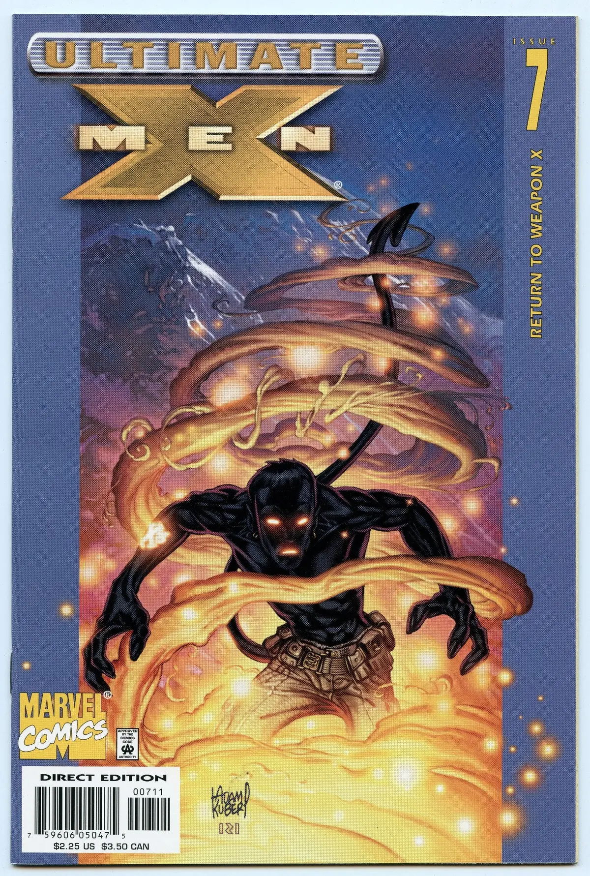 Ultimate X-Men 7 (Aug 2001) Nm- (9.2) 1