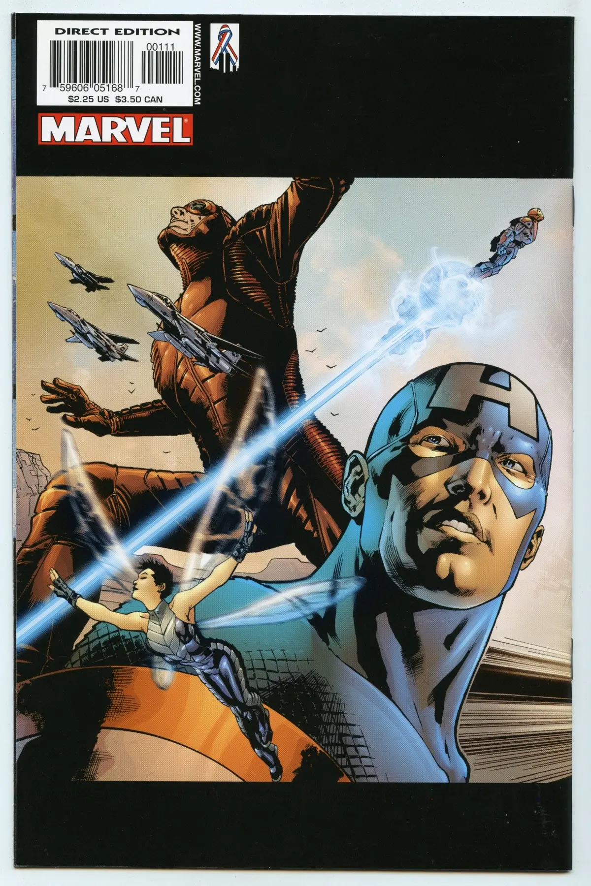 Ultimates 2 (Apr 2002) Nm- (9.2) - 1St Nick Fury (Modeled After Sam L. Jackson) 1