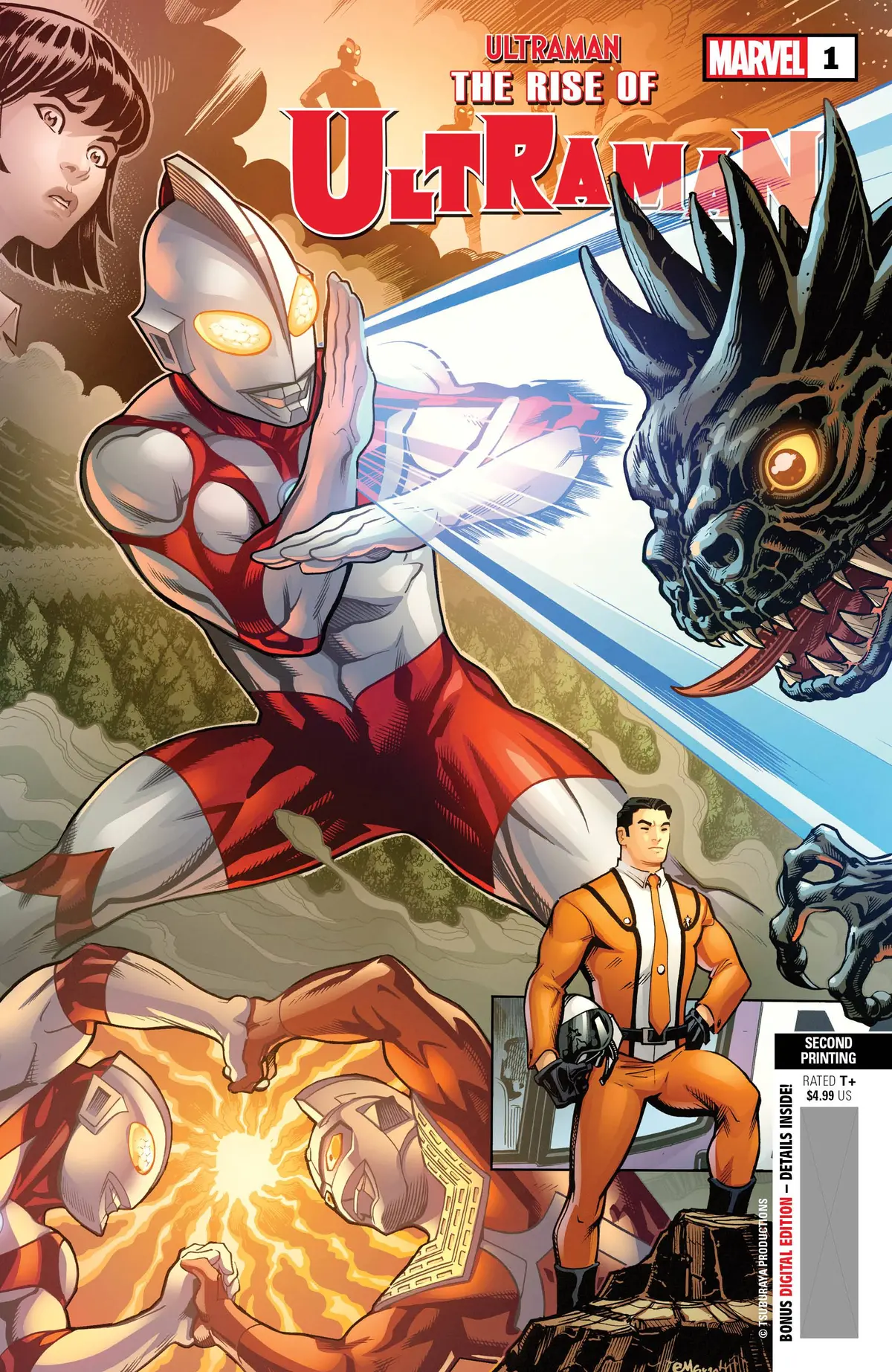 Rise Of Ultraman #1 (Of 5) 2Nd Ptg Mcguinness Var 1